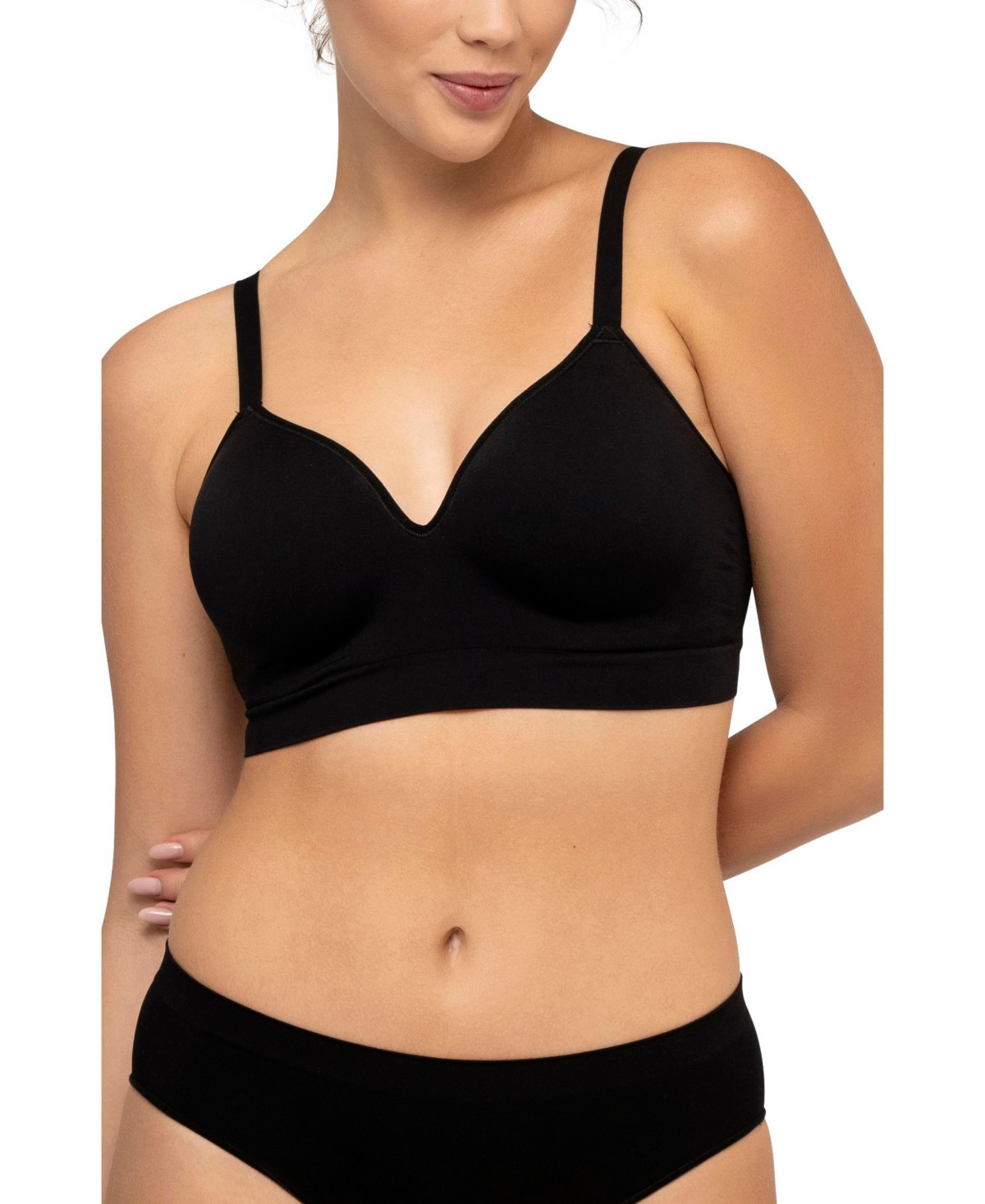 Underoutfit Women's The Secret Infinitive Support Bra - Black | Macy's
