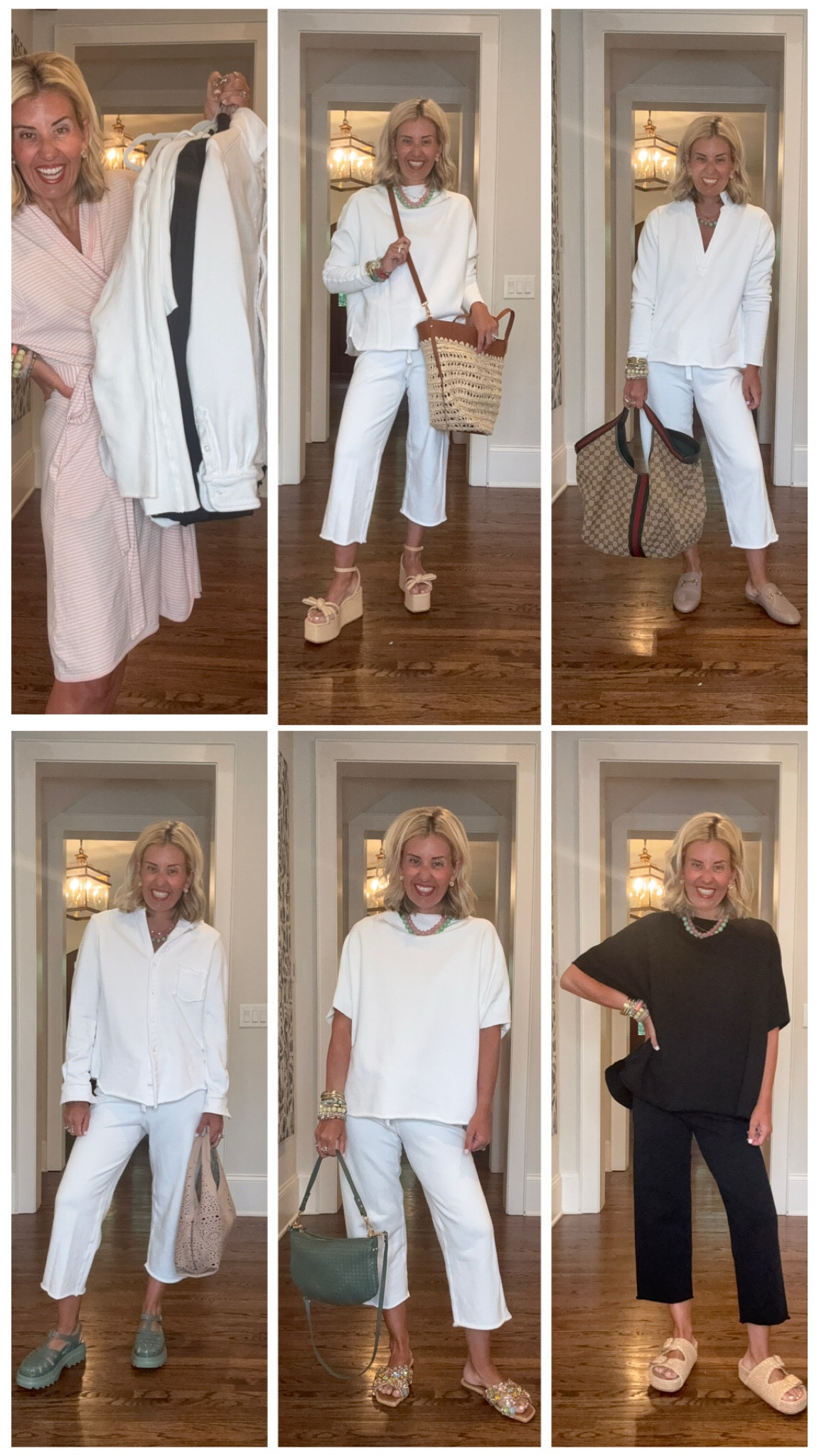 Often duplicated never, and I do mean never replicated!!!! I truly don’t think there is another set on the market like these… I mix and match them with each other and with other things. Trust me girls they might be a little bit of a splurge but when you think about price per wear, you can’t pass them up! Audrey Top - xs Eileen Top - xs Effie Top - xs Catherine pant - xs (comes in 24” and 29”) Aspen Set - Audrey top & Catherine 29” pant Malibu Set - Effie top & Catherine 29” pant

#LTKootd #LTKSeasonal