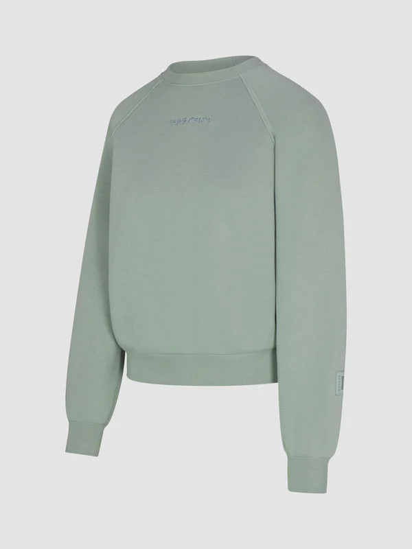 Essential Fleece Sweatshirt with Logo Embroidery | Savage x Fenty - North America