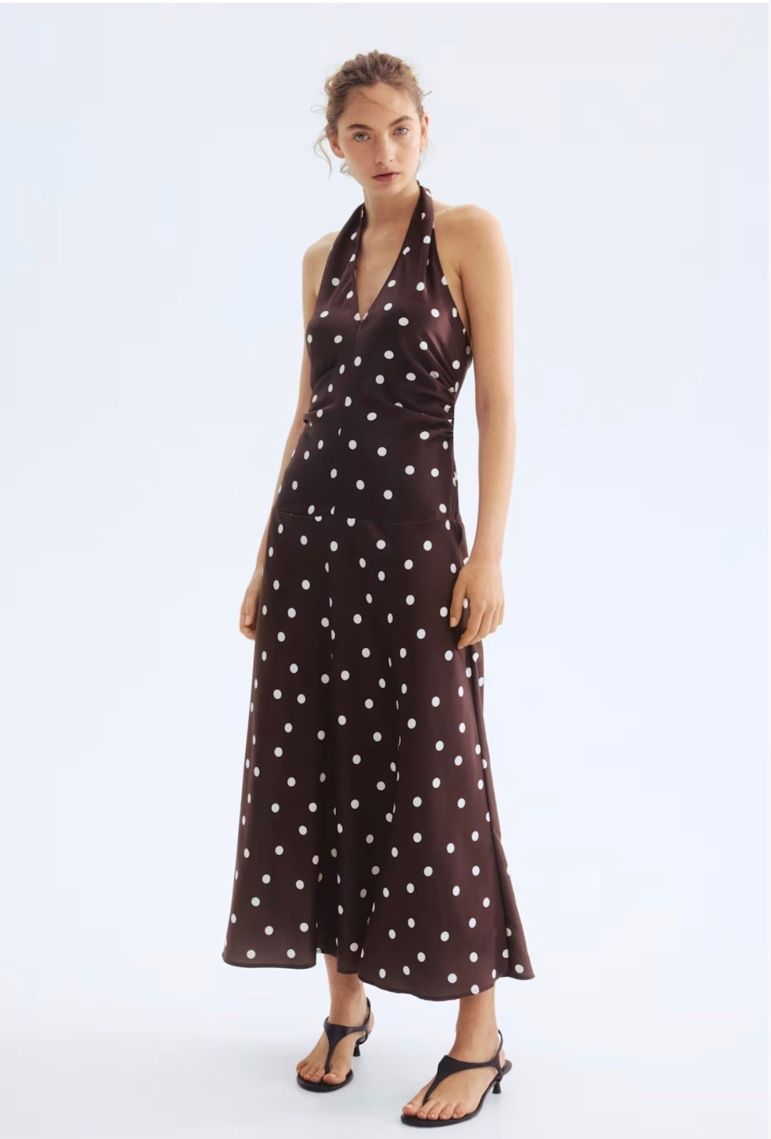 DRAPED HALTERNECK DRESS

#spring #dresses #easter #outfit 

#LTKPetite #LTKOver40 #LTKSeasonal