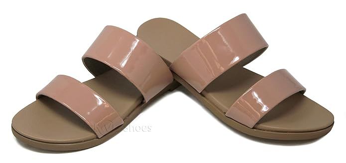 MVE Shoes Women's Summer Triple Strap Cushioned Flip Flops | Amazon (US)