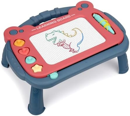 Magnetic Drawing Board for Toddlers 3, Color Erasable Doodle Writing Pad, Learning Painting Sketc... | Amazon (US)