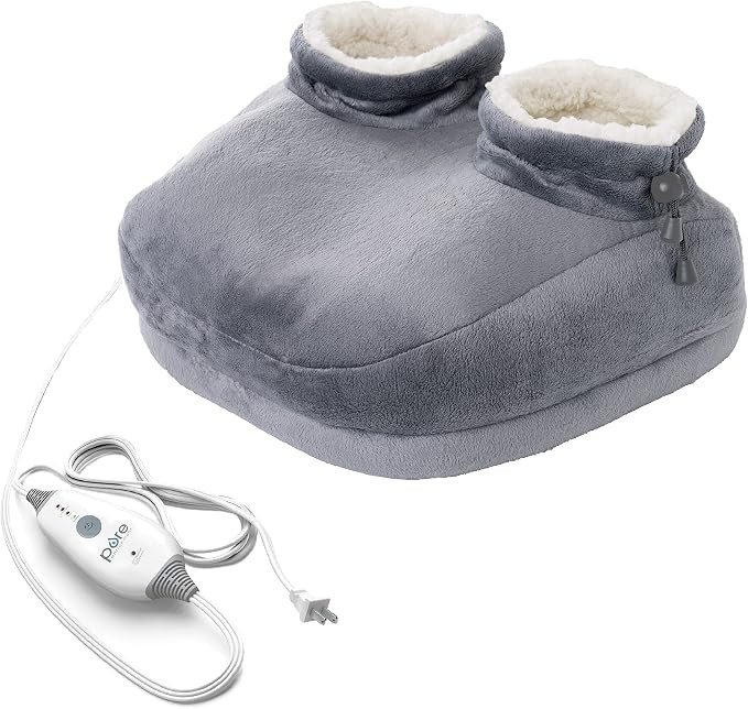 Pure Enrichment PureRelief Deluxe Foot Warmer - Fast-Heating Sherpa-Lined Electric Boots with 4 H... | Amazon (US)