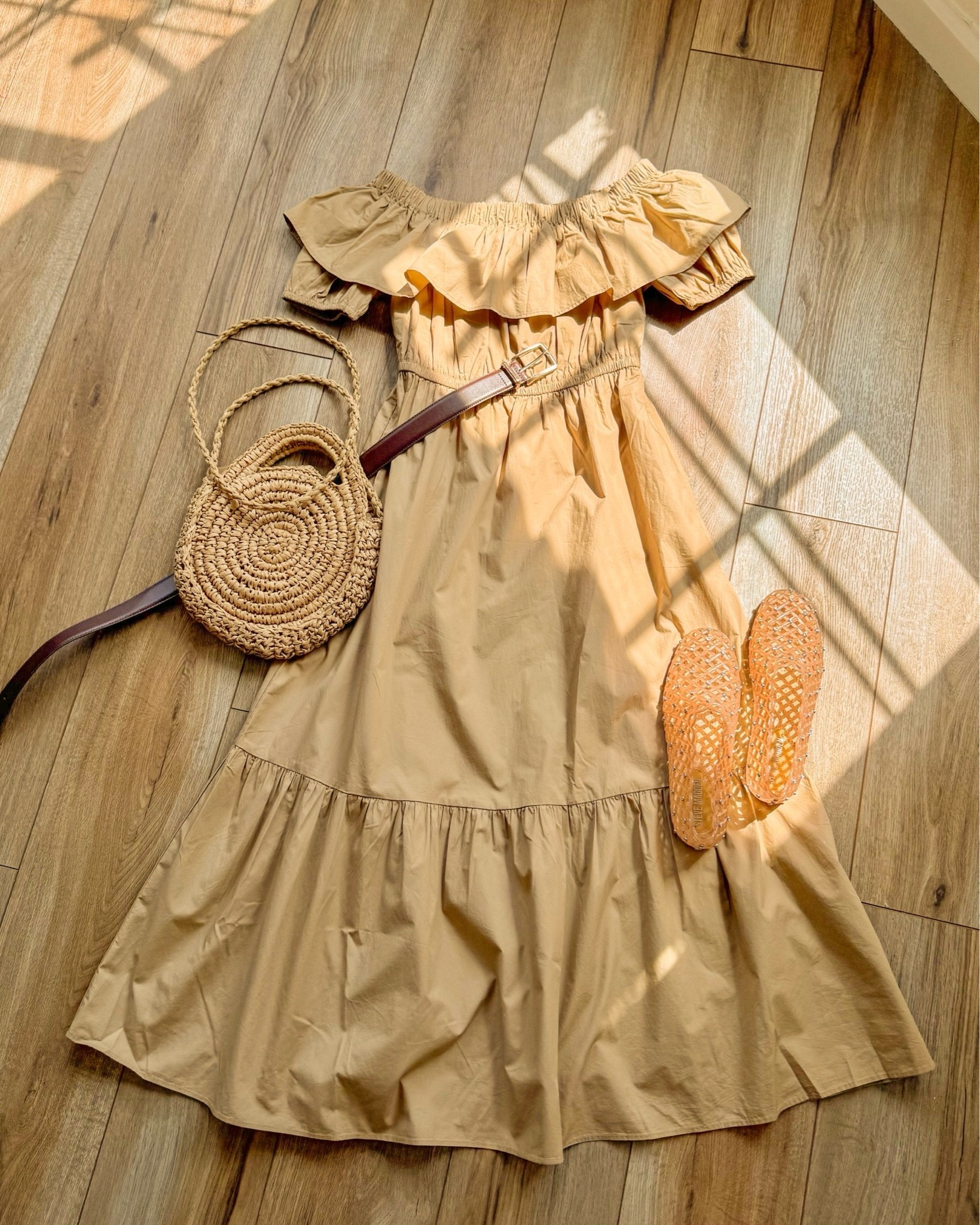 summer dress. 100% cotton dress. summer off the shoulder midi dress, dinner dress. vacation dress.

#LTKSeasonal #LTKSaleAlert #LTKootd