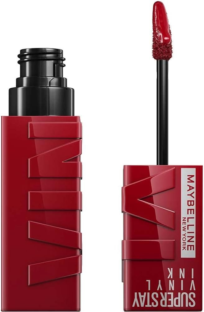 Maybelline New York Tinta Labbra a Lunga Tenuta Superstay Vinyl Ink, Per un Effetto Vinilico fino... | Amazon (IT)