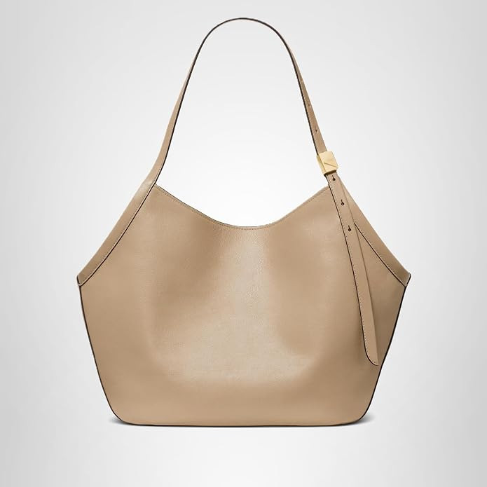 kate spade new york Deco Fine Grain Leather Tulip Tote | Amazon (US)