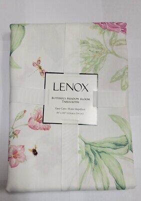 Lenox Butterfly Meadow Bloom 60 " X 102 " Tablecloth | eBay US