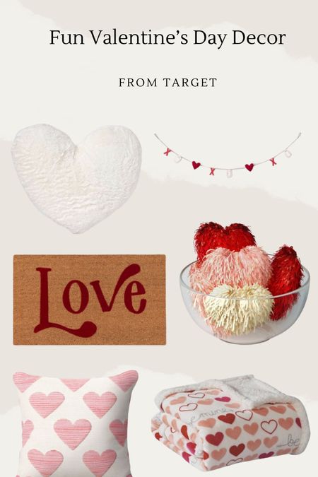 Valentine’s Day Decor from
Target 

#LTKhome #LTKSeasonal