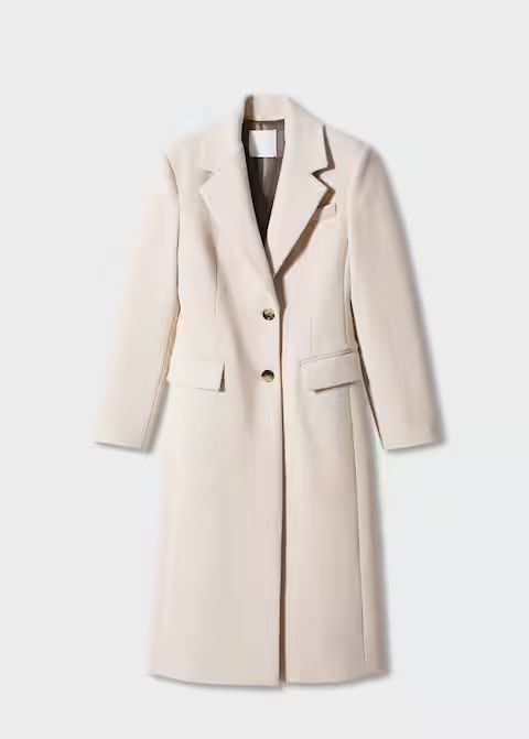 Wool overcoat | MANGO (US)