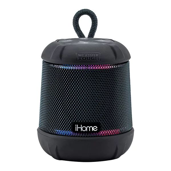 iHome Weather Tough Bluetooth Rechargeable Color Changing Speaker | Kohl's