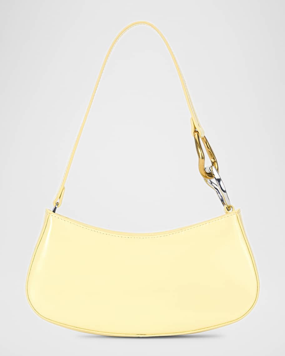 Ollie Chain-Link Leather Shoulder Bag | Neiman Marcus