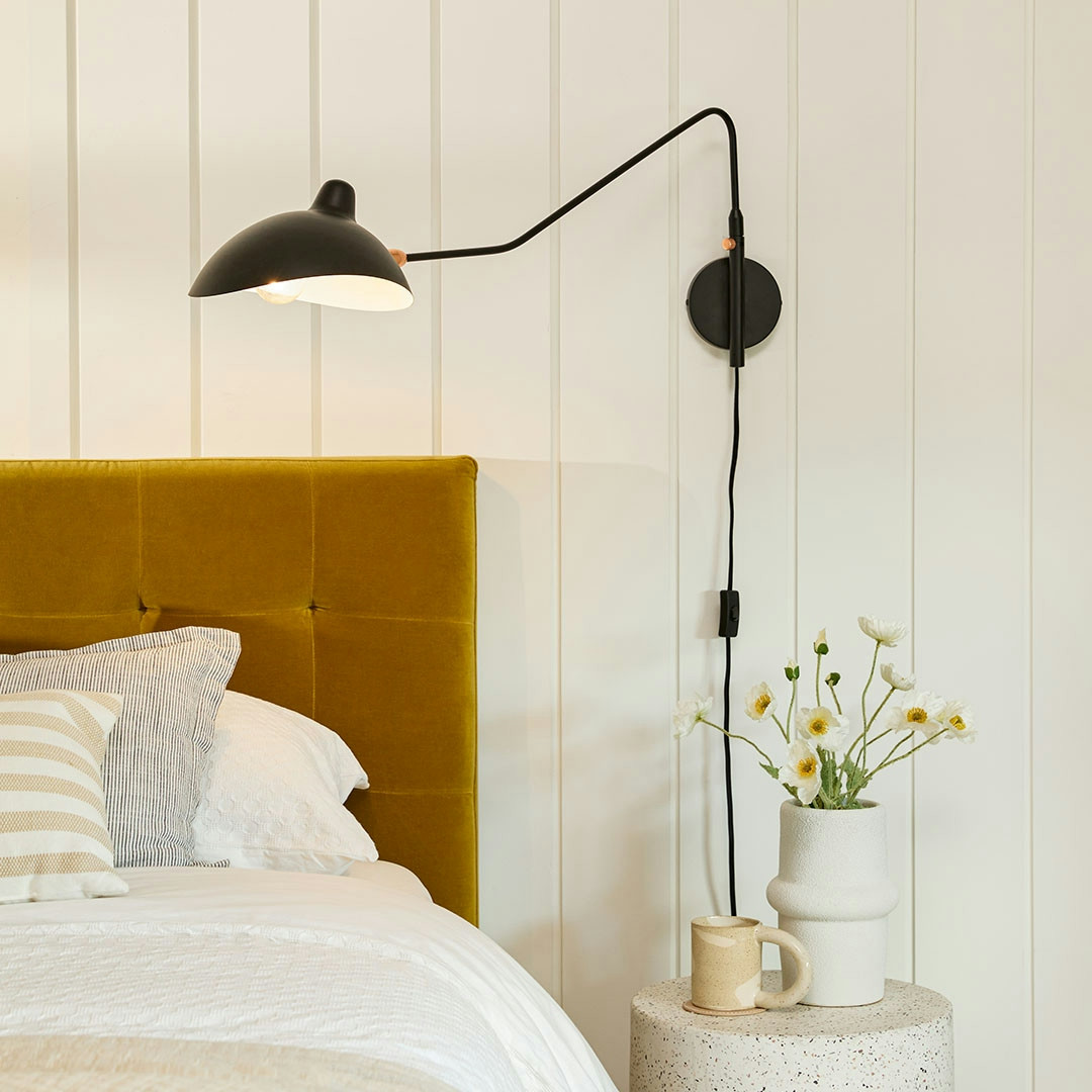 Leap Sconce - Black | Article
