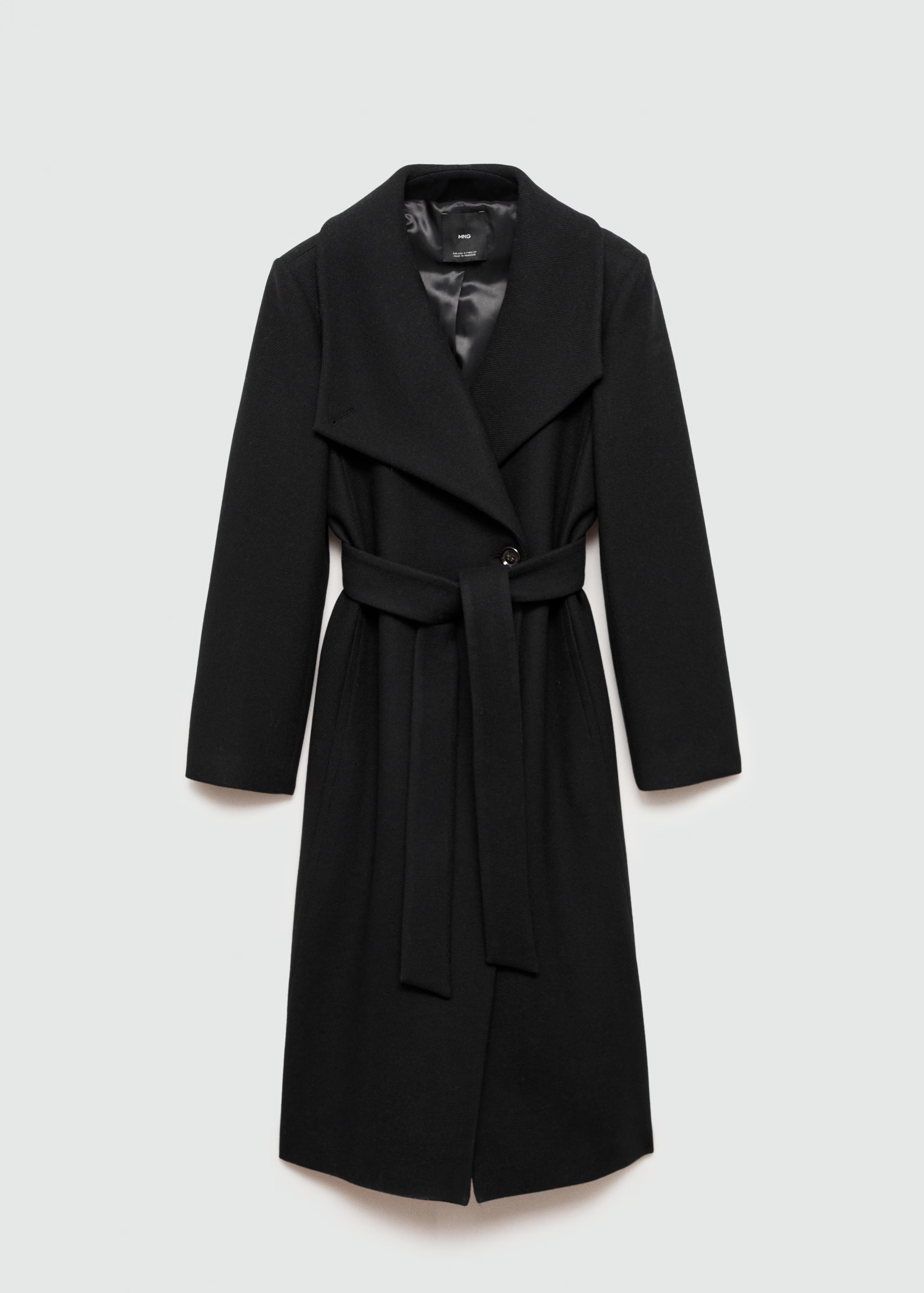 Wool overcoat - Woman | MANGO USA | MANGO (US)