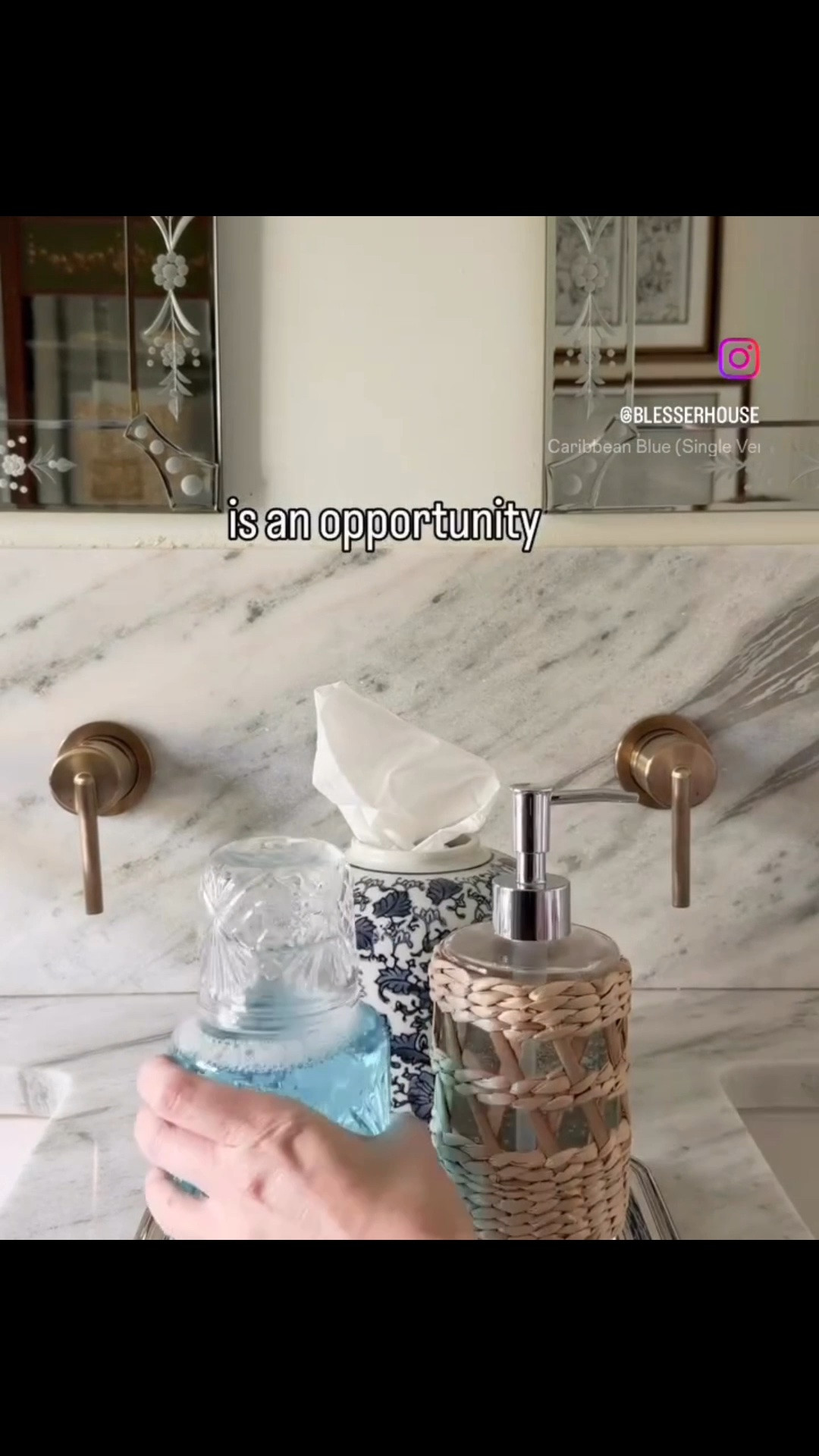 Upgrade the simple things 


Bathroom vanity, powder room, soap dispenser

#LTKHome