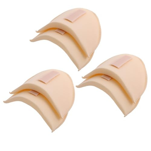 WLLHYF 3 Pairs Set-in Shoulder Pads 1.5cm Thickening Sewing Sponge Shoulder Pad Breathable Foam Shoulder Enhancer for Women Men Clothing Round Sloping High Low Shoulders Blazer Suit T-Shirt | Amazon (US)