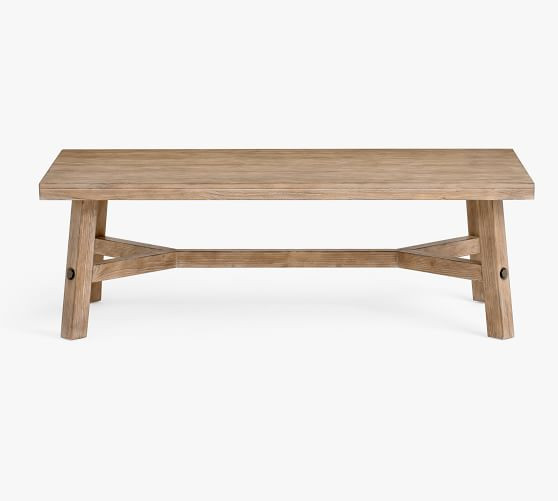 Rustic Farmhouse Rectangular Coffee Table | Pottery Barn (US)