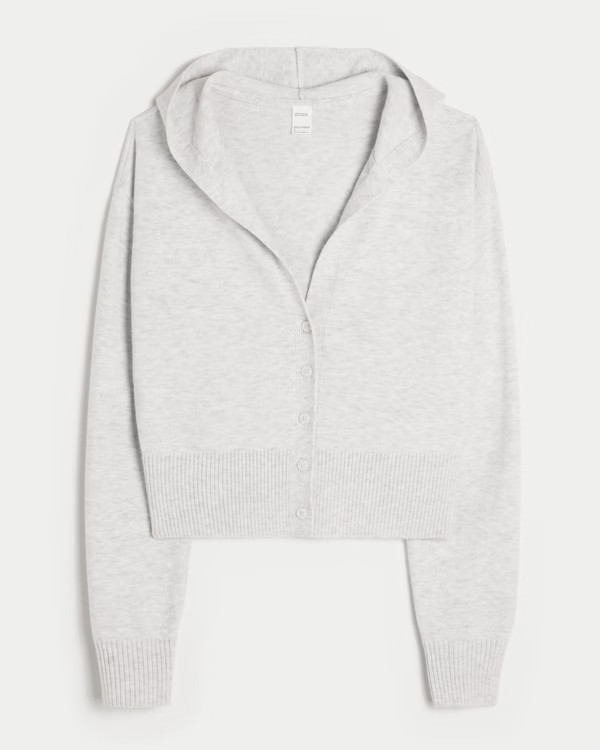 Gilly Hicks Slouchy Hooded Cardigan | Hollister (US)