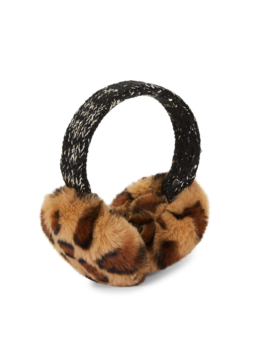 Surell Kid's Faux Fur Ear Muffs - Leopard | Saks Fifth Avenue OFF 5TH