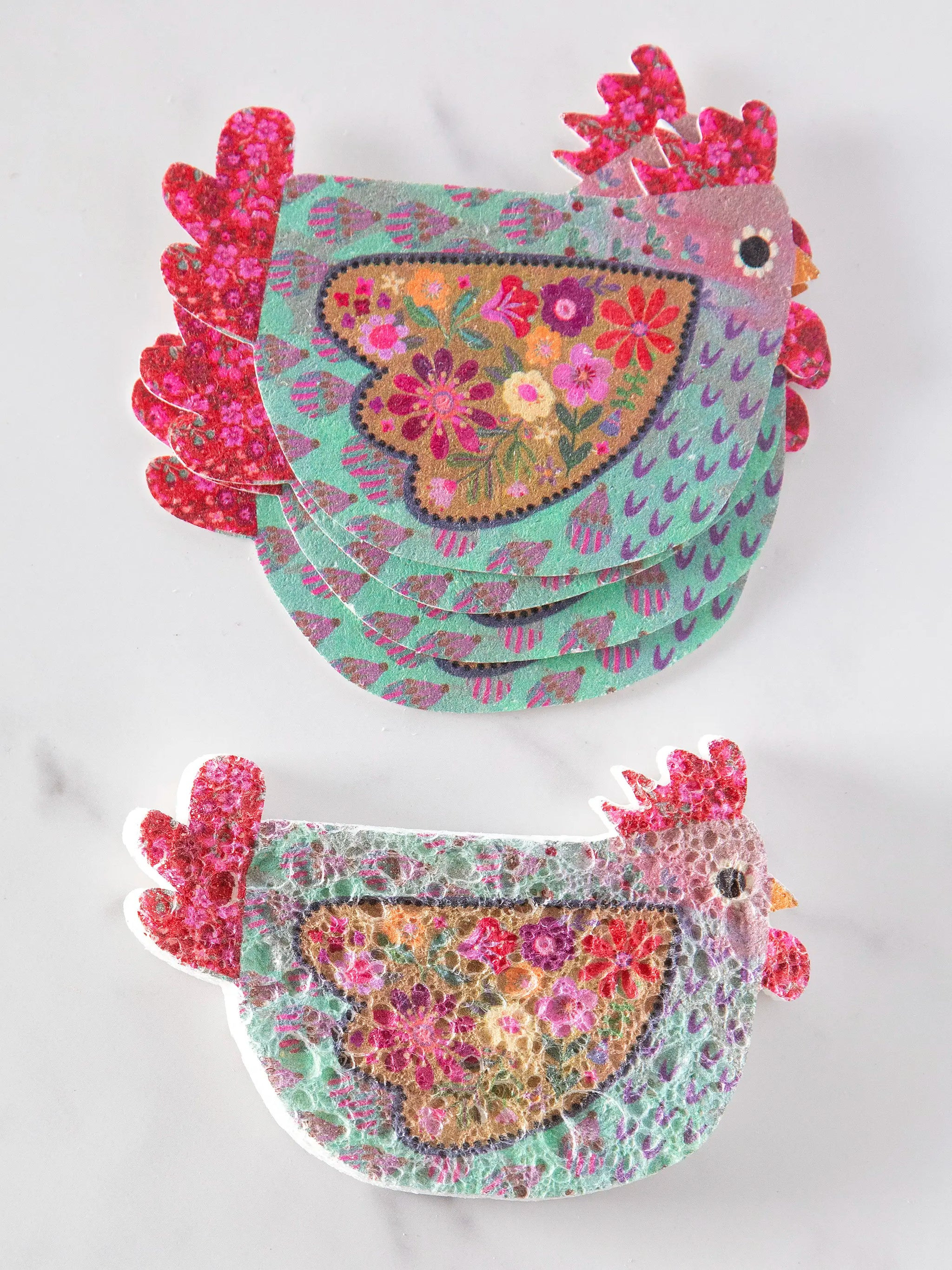 Puff Up Sponges, Set of 5 | Natural Life