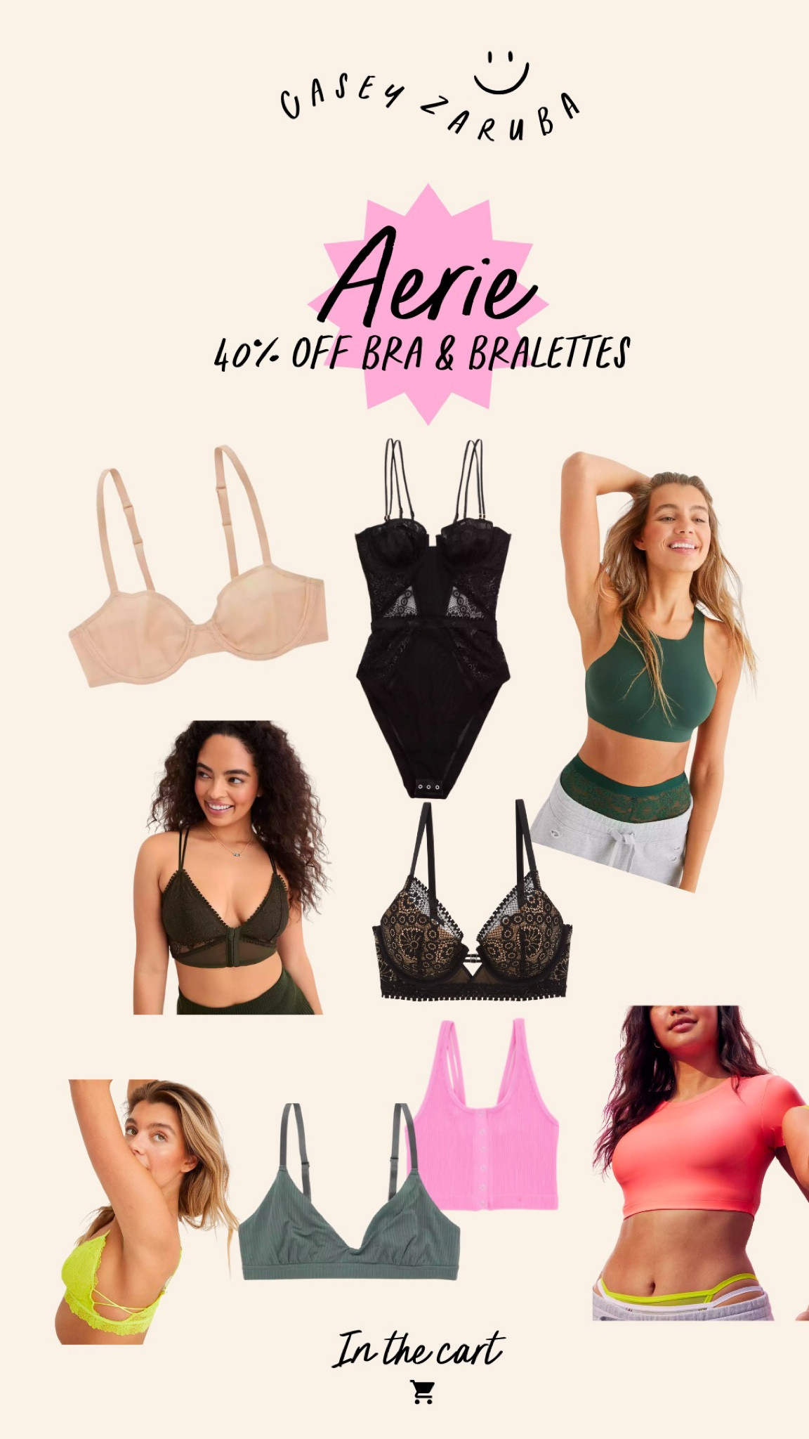 Number one thing people ask me for 📣📣📣📣

Aerie is having a 40% ALL Bras sale!!!!! 
🤍🤍🤍🤍🤍🤍🤍🤍🤍🤍🤍🤍

#LTKSale #LTKfit #LTKcurves