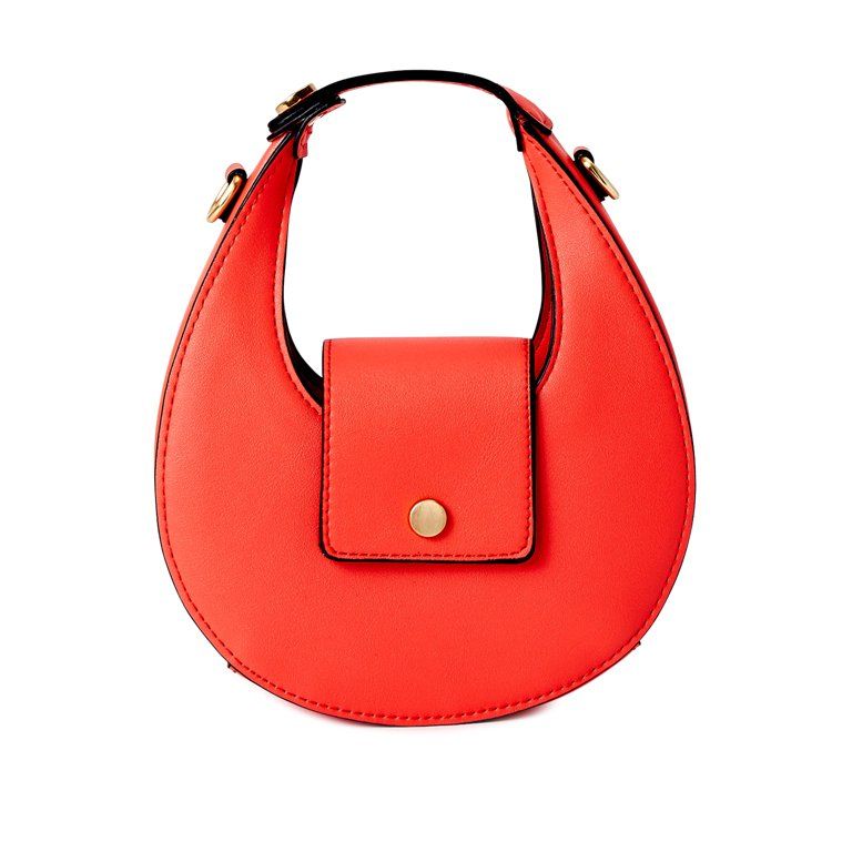 Scoop Women's Chain Strap Crossbody Bag Hot Coral - Walmart.com | Walmart (US)