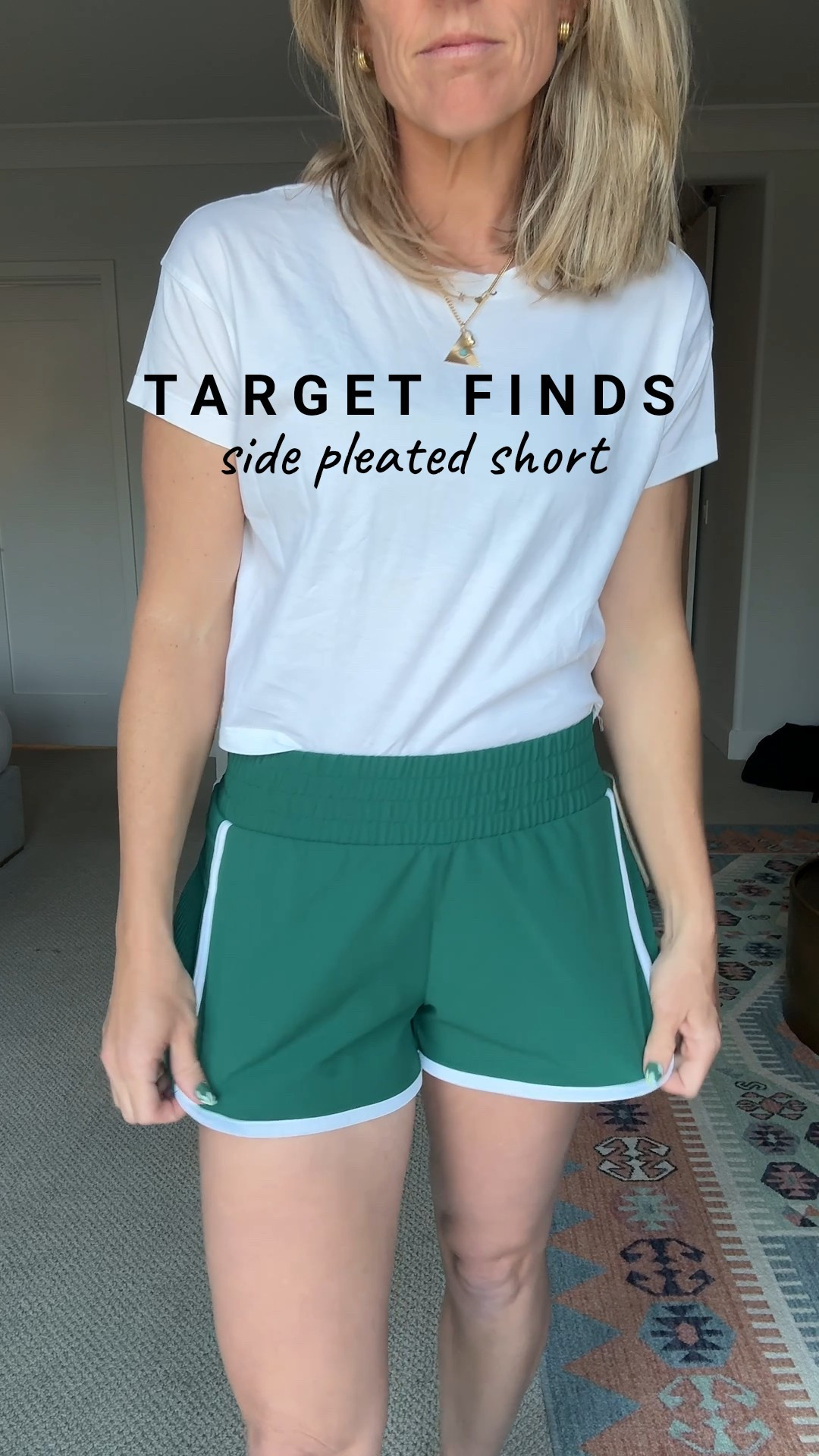 Loving these side pleated active shorts under $25, also my favorite cropped crew neck tee available in so many colors.  

Style on a budget | spring outfits | shorts | gym outfit | tennis outfit | target finds

#LTKActive #LTKWatchNow #LTKFindsUnder50