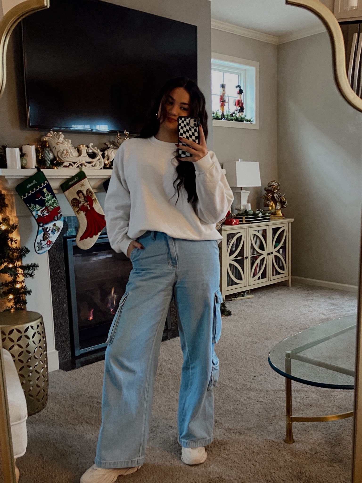 my cozy outfit from home 🤍 these sneakers are my favorite and they come in so many colors! 

#LTKfindsunder100 #LTKstyletip #LTKshoecrush