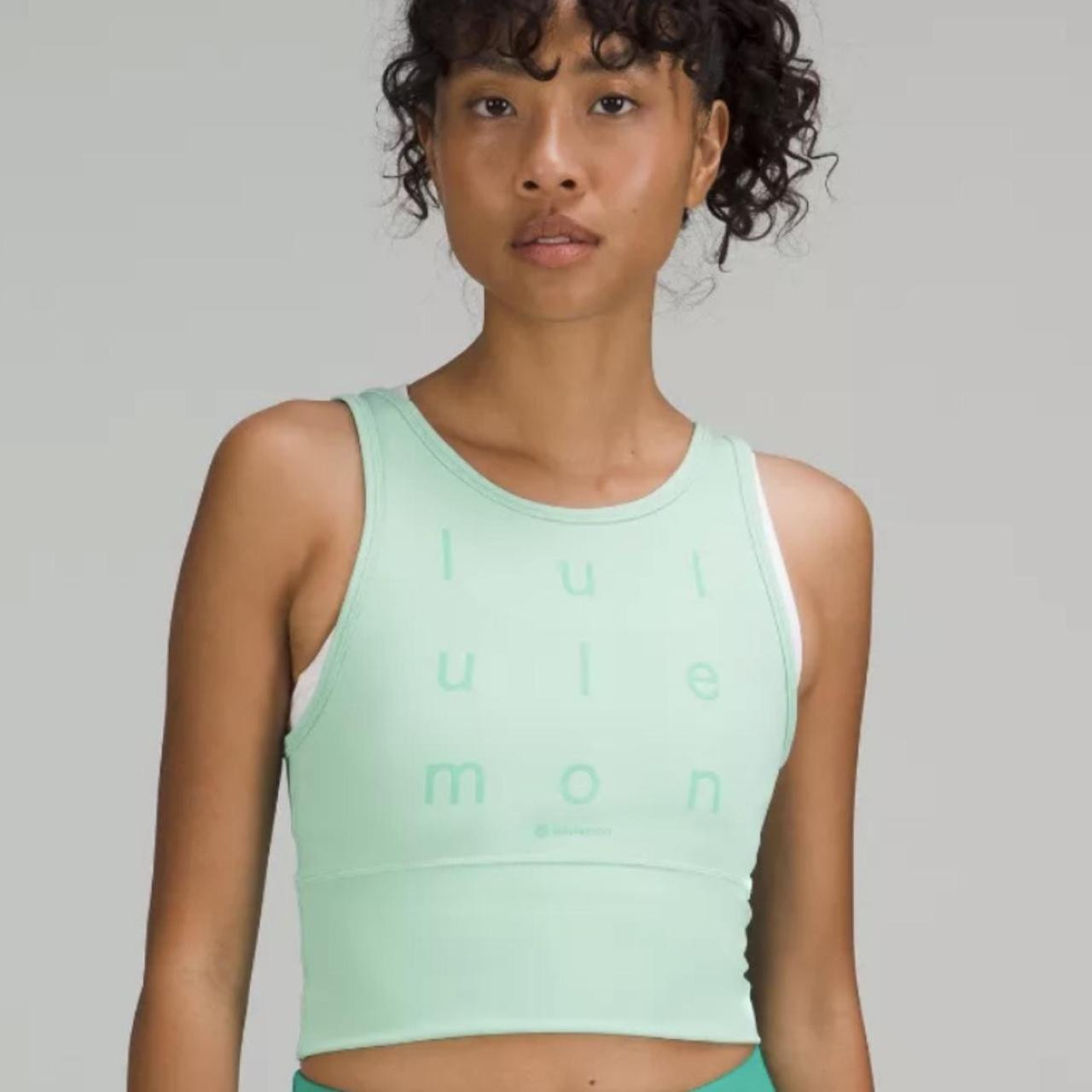 Lululemon power pivot tank!
- size 2
- worn once | Depop | Depop US