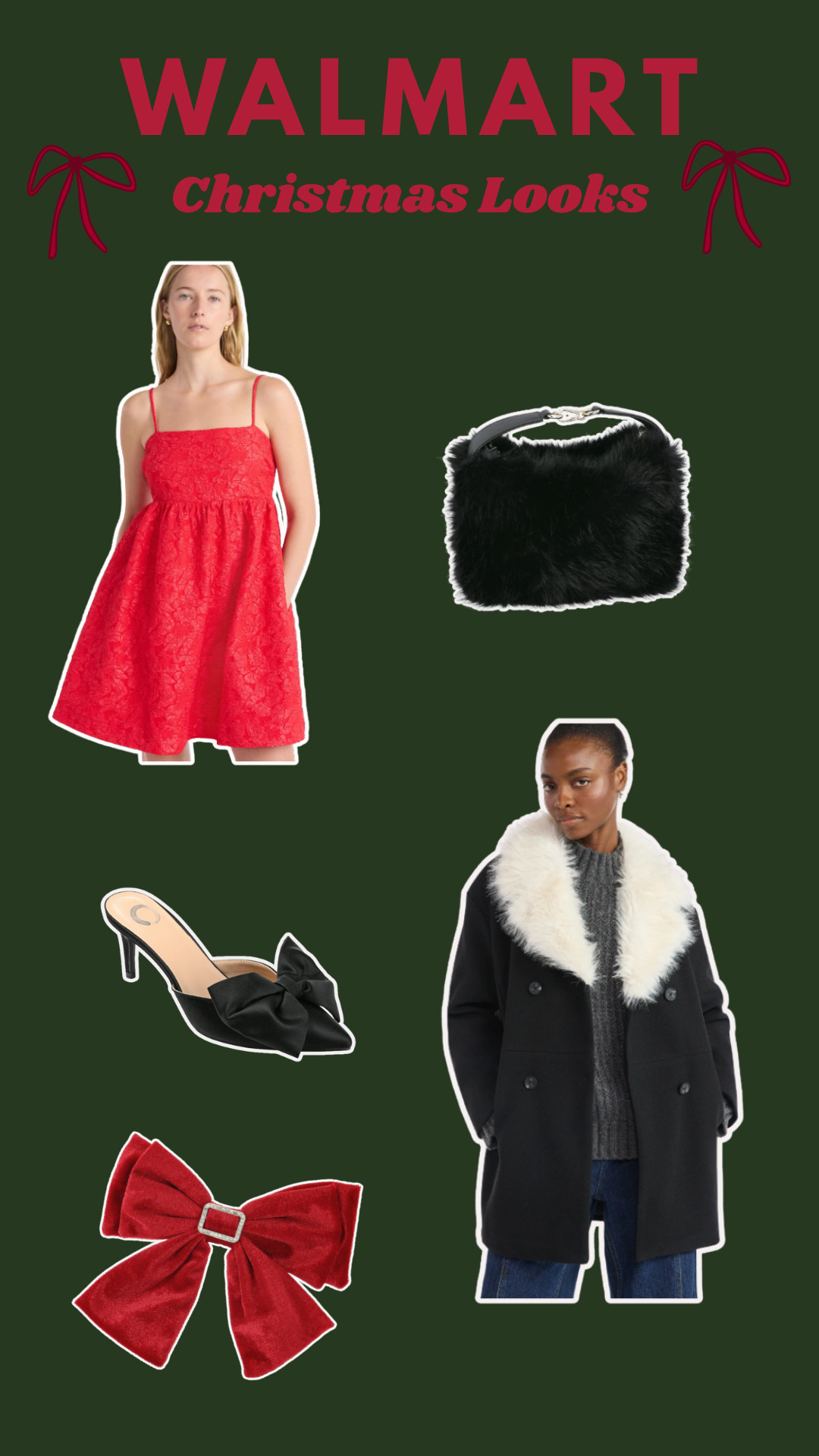 Such an easy, head-to-toe. affordable Christmas outfit idea! 

 #LTKHoliday #LTKSeasonal #LTKFindsUnder50