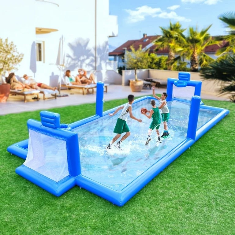 3 in 1 Inflatable Volleyball Soccer Basketball Court Field ☀️ 

#LTKActive #LTKSummerEdit #LTKSeasonal