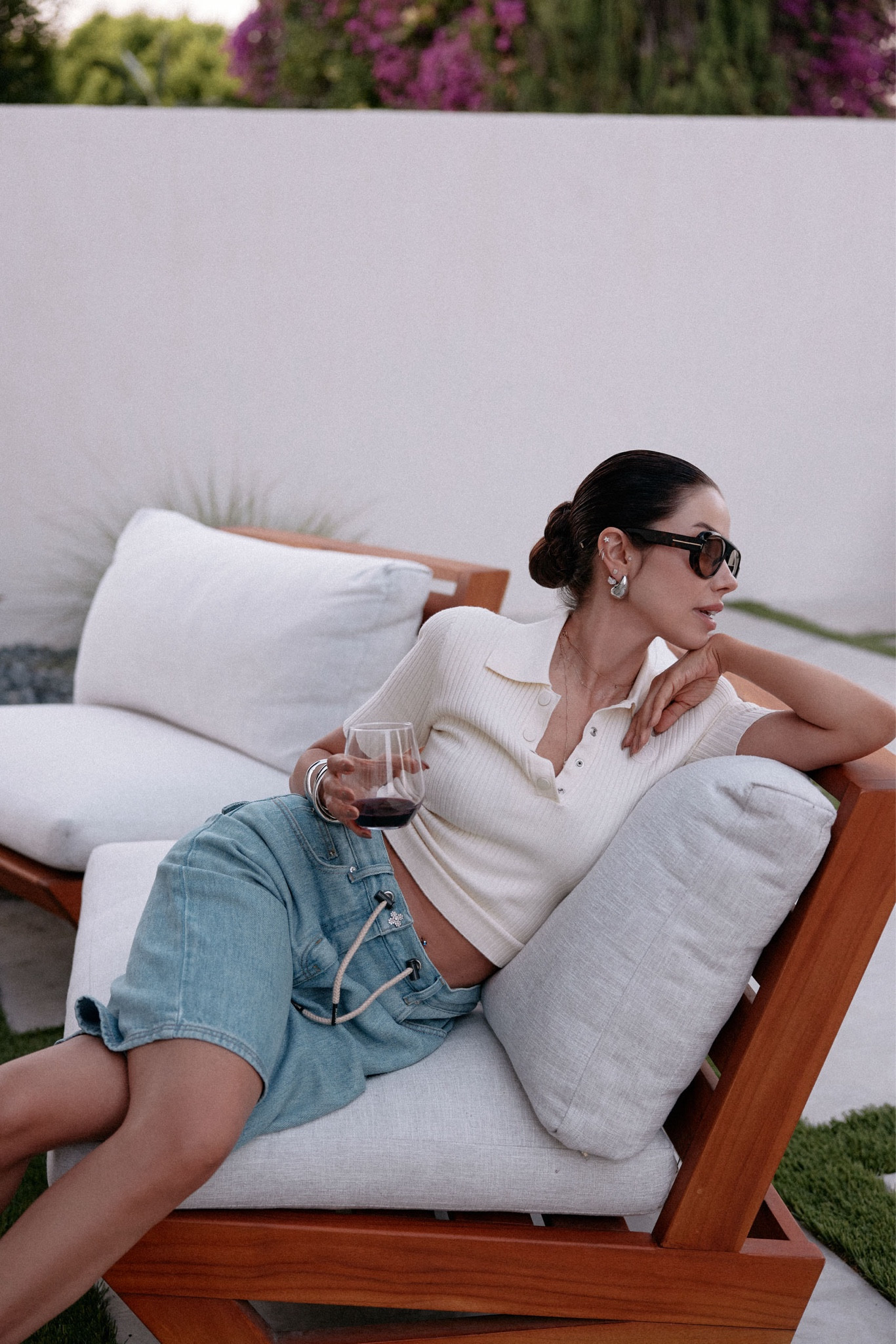 Love the denim Bermuda shorts trend this season, especially paired with a knit polo 🩵🤍

#LTKStyleTip #LTKSaleAlert