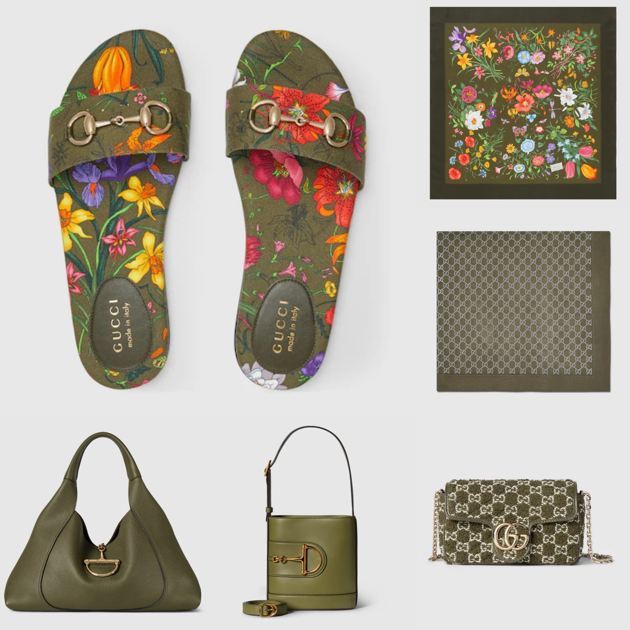 Olive, florals, and the kind of Gucci pieces you keep forever 🌸🌼

#LTKShoeCrush #LTKItBag #LTKStyleTip