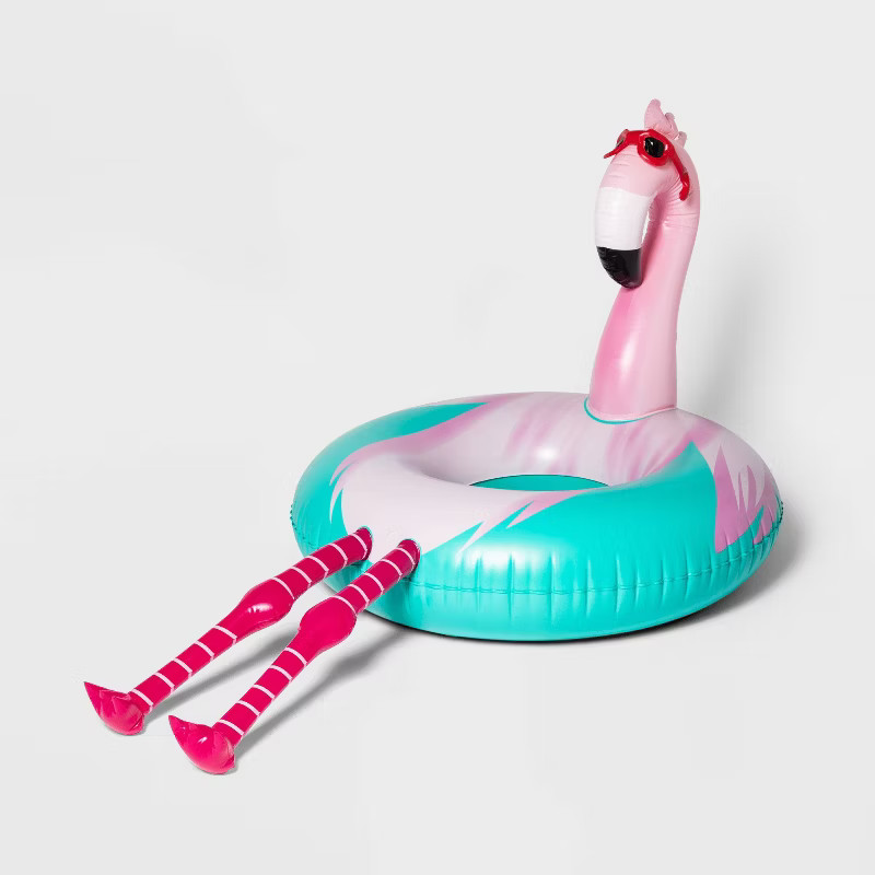 Flamingo Pool Float with Legs - Sun Squad™ | Target
