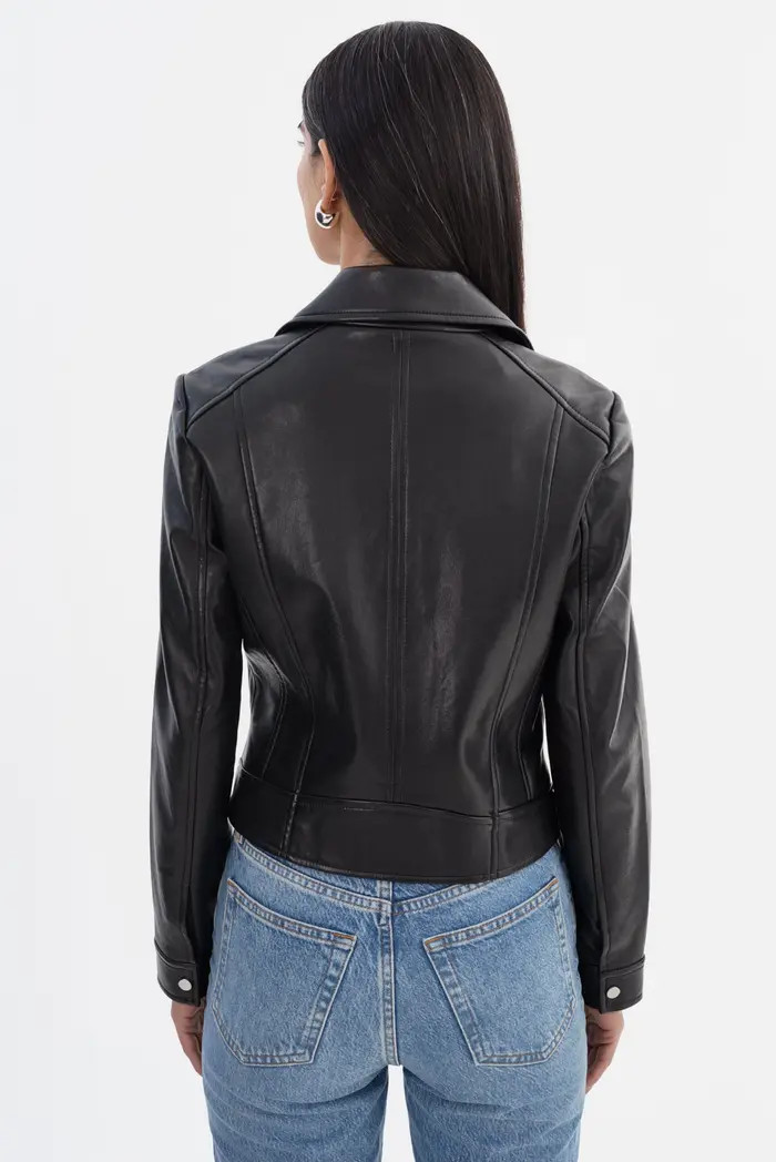 Klea | Recycled Leather Biker Jacket | Nordstrom