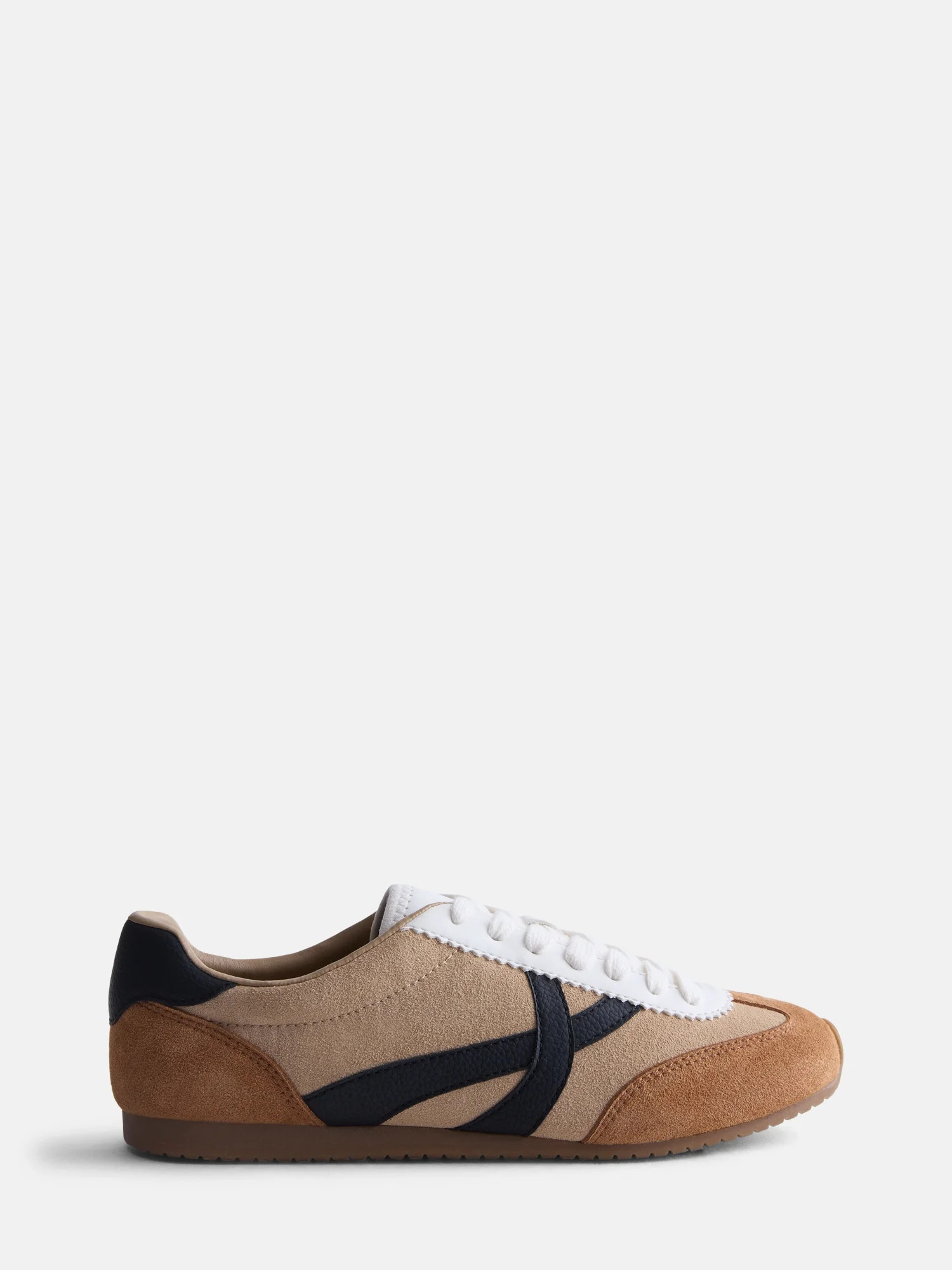 Scenario Women's Lace Up Low Profile Sneakers | Walmart (US)