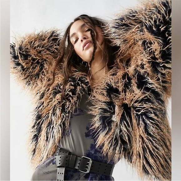 We The Free Ombre All Night Faux Fur Jacket | Poshmark