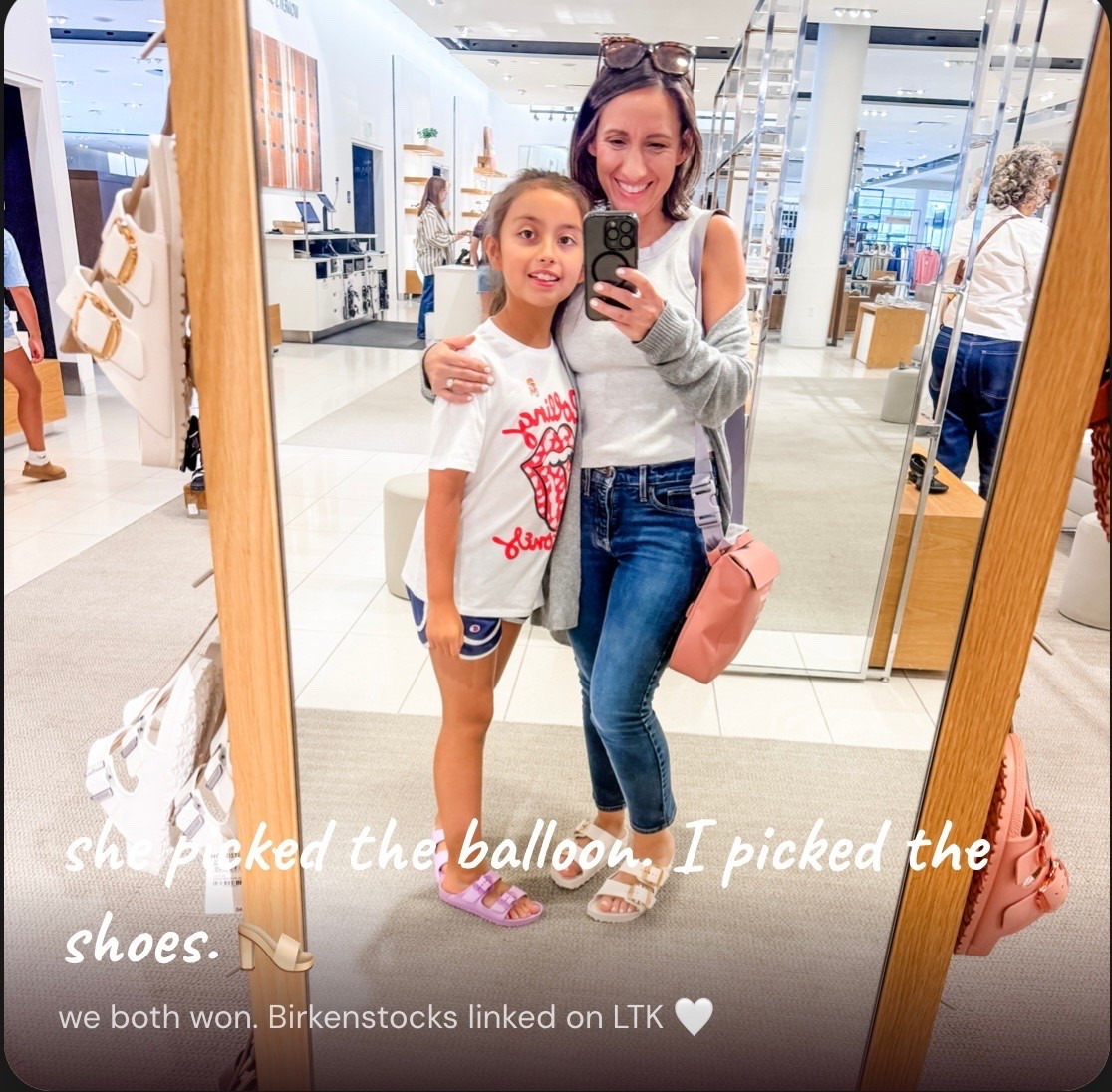 Hello 🤓 Shopping with my baby girl at Nordstrom was a hit. We added Birkenstocks, and both are water resistant. 
-Grey cardigan 
-Tank top is an Old Navy find. Love it. Go with your true size. 
-Levi’s 311 they are such a good pair of comfortable jeans. 
-Petite Outfit 
Mommy and Me Day 🩷

#LTKOver40 #LTKPetite #LTKootd