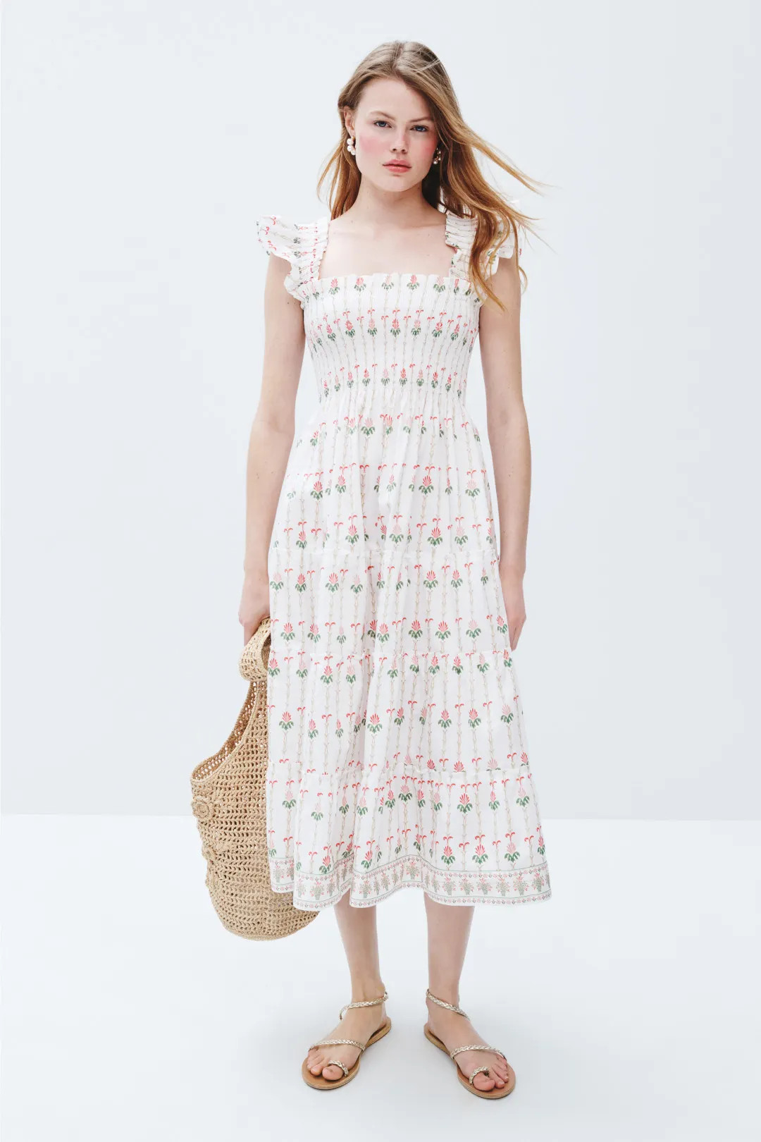 White Ellie Nap Dress | Rent the Runway