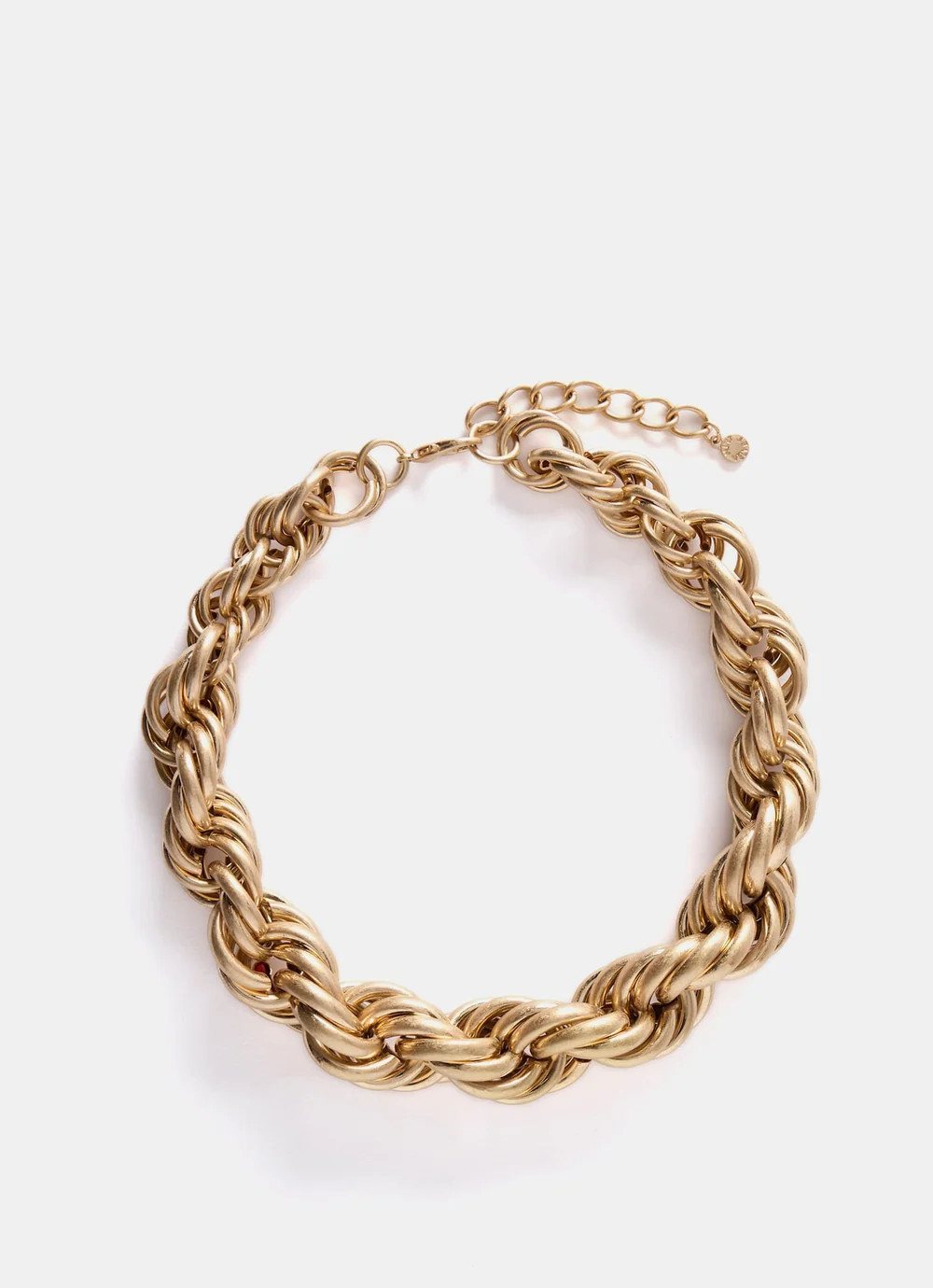 Silver Tone Twist Statement Necklace | Mint Velvet - US