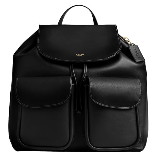 Coach Women's Crosby Backpack, B4/Black, One Size | Amazon (US)