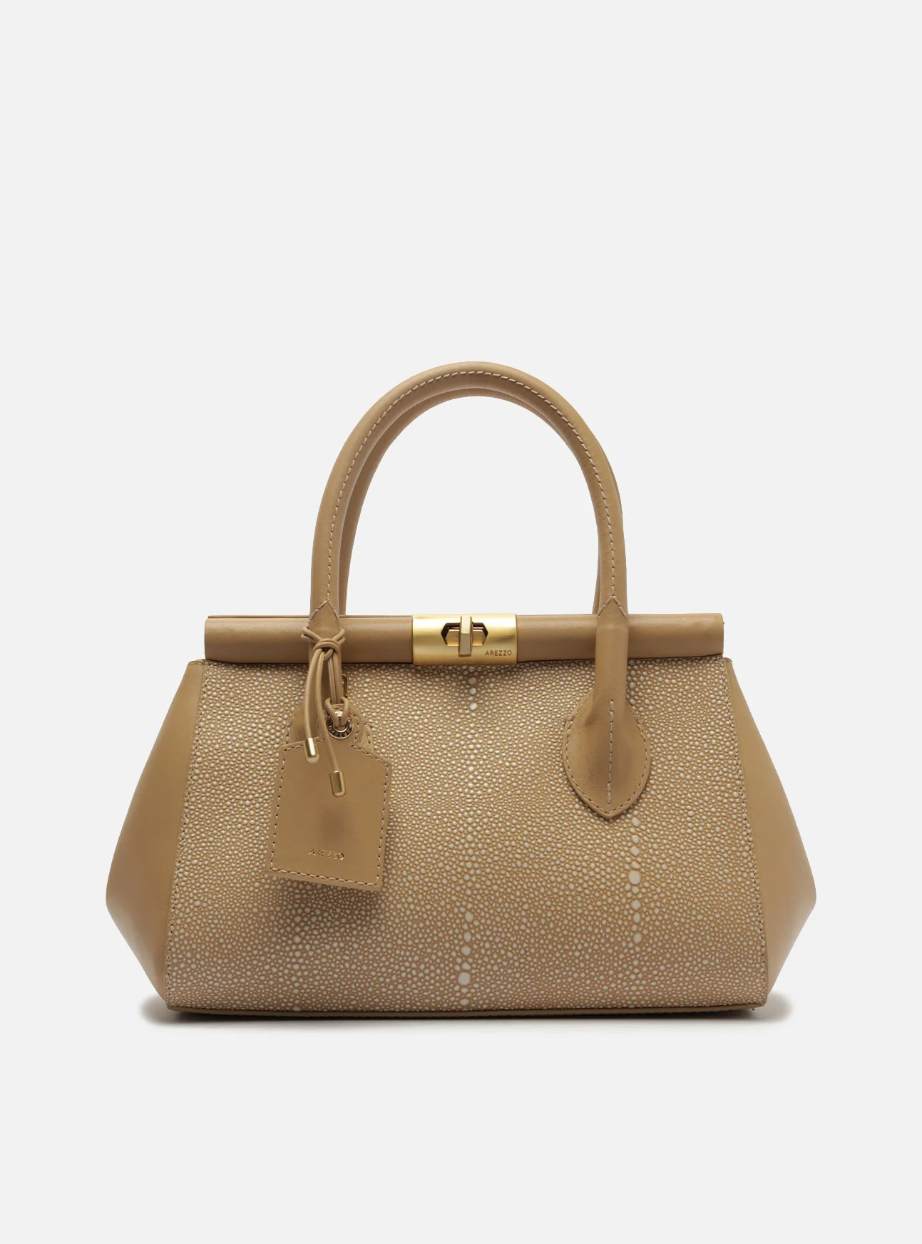 Morgan Medium Leather Tote | Arezzo US