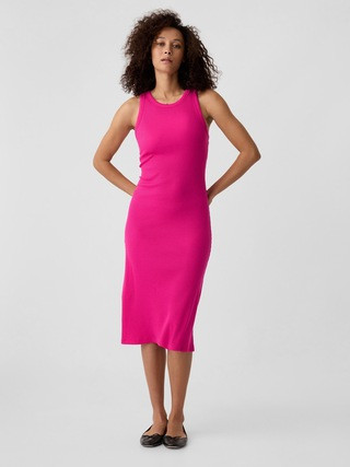 Ribbed Midi Tank Dress | Gap Factory