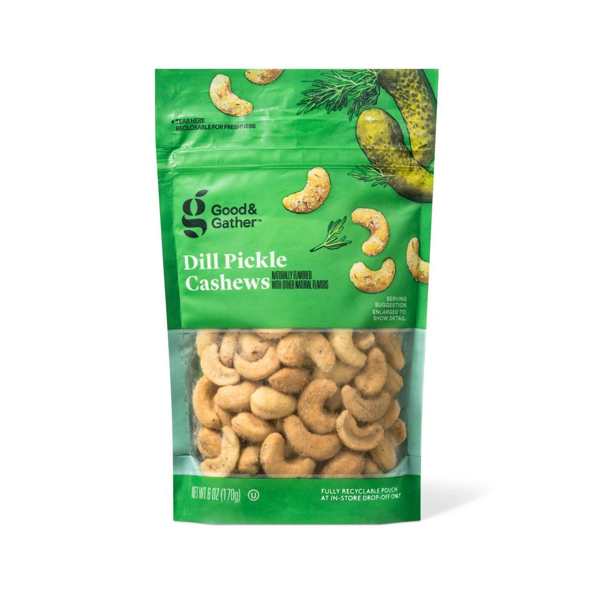 Dill Pickle Cashews - 6oz - Good & Gather™ | Target