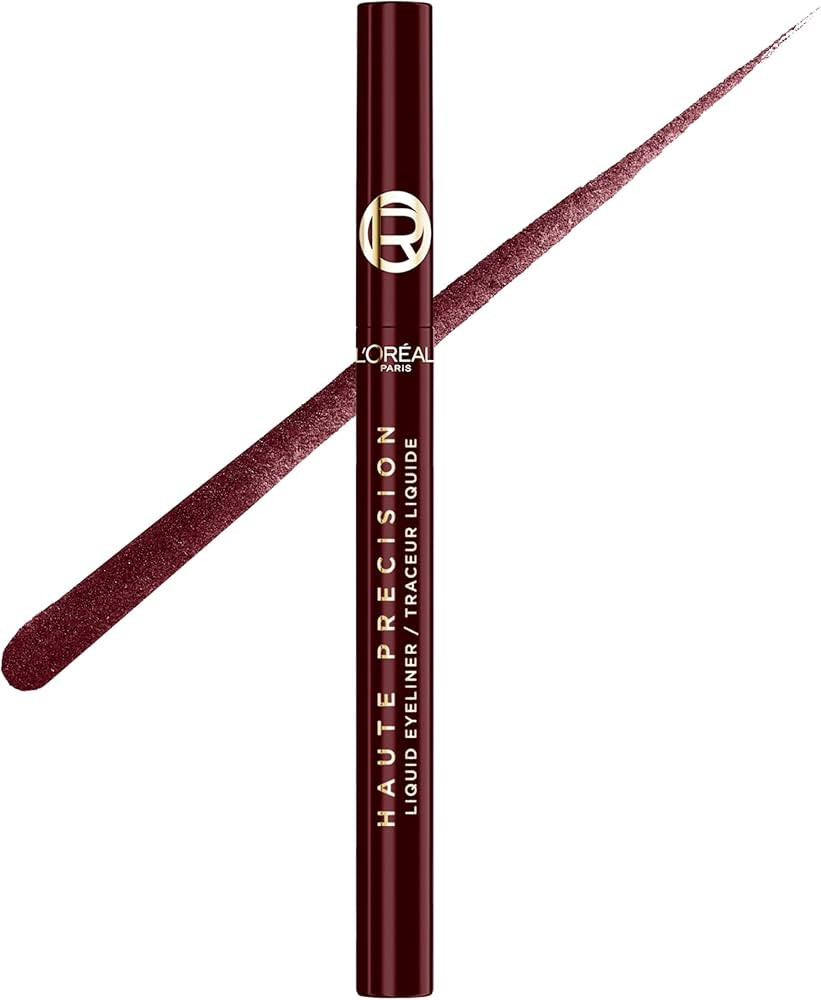 L'Oreal Paris Haute Precision Waterproof Liquid Eyeliner, Smudge-Proof Eye Liner with Micro-Tip, ... | Amazon (US)