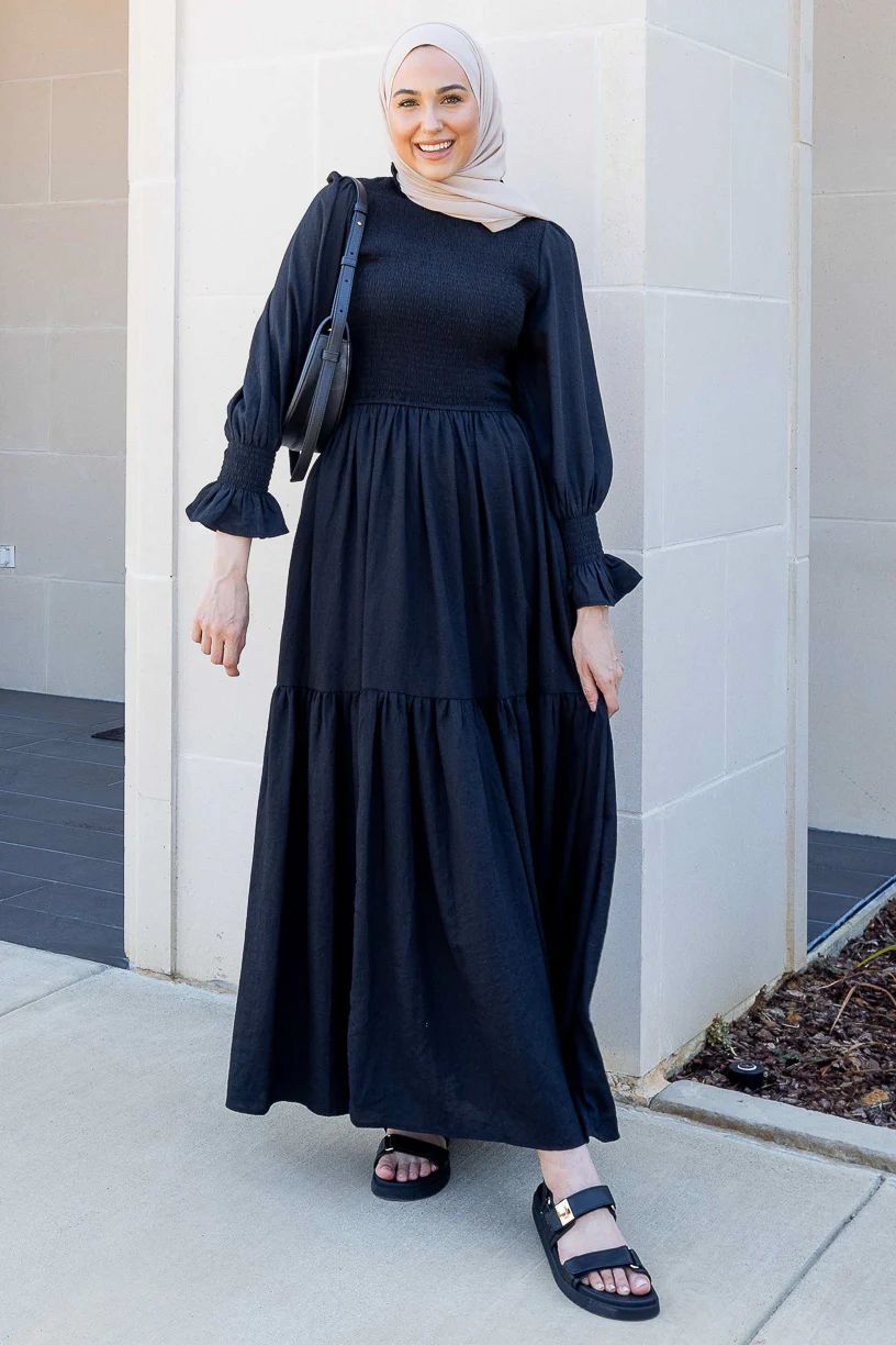 Leena Dress in Black - FINAL SALE | Ivy City Co