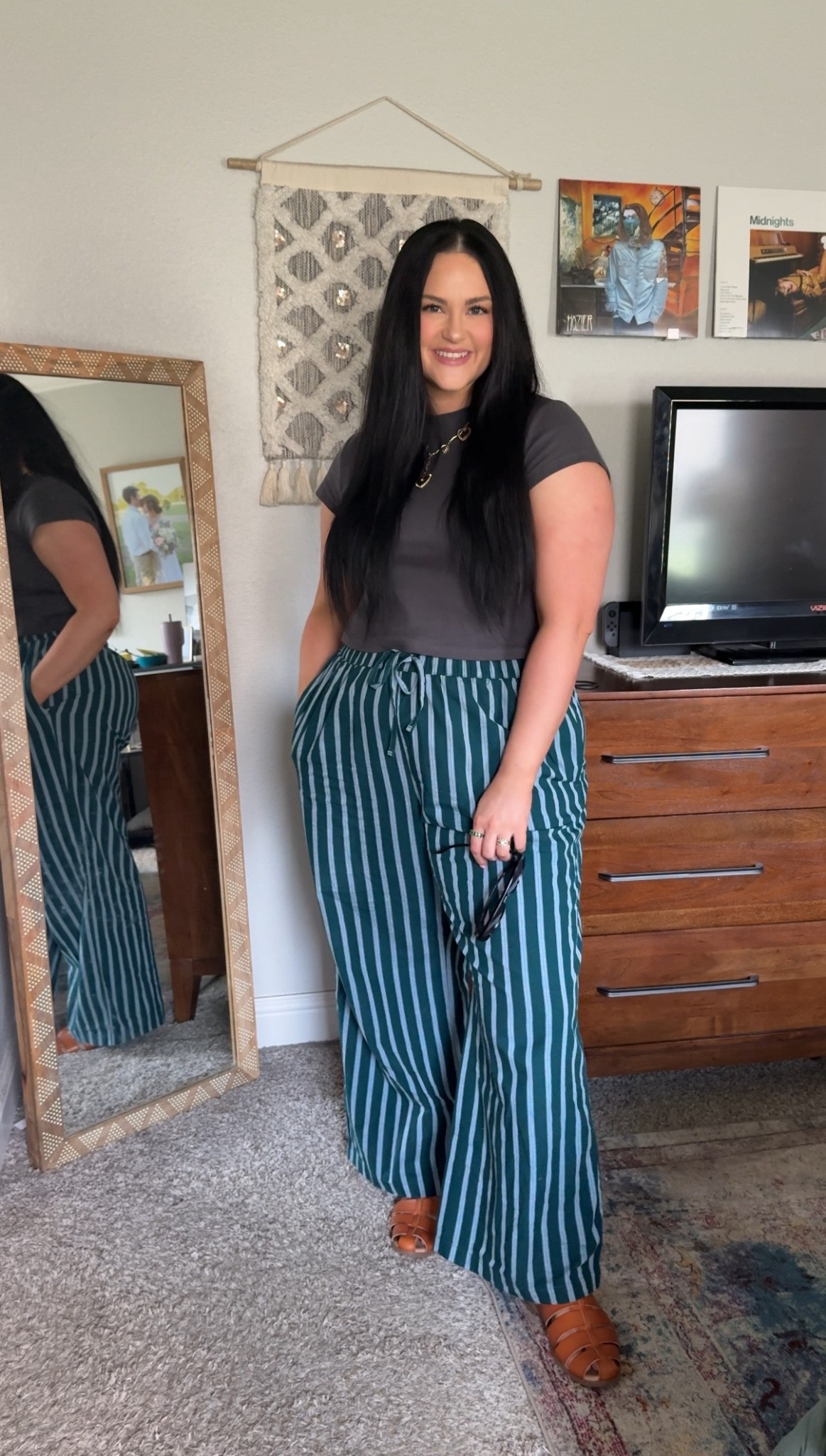 Wearing XL in the top and bottoms!