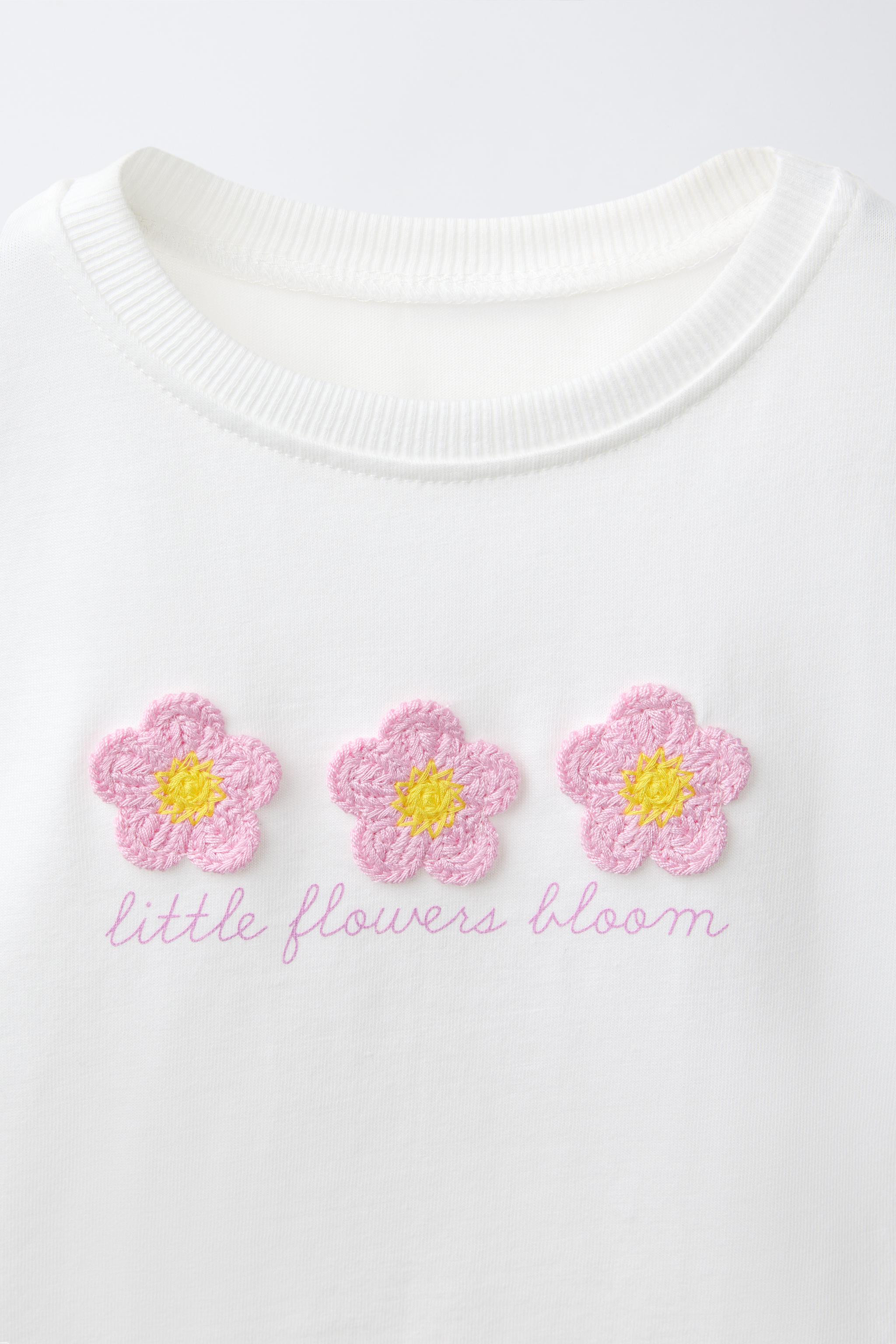 CROCHET HEART T-SHIRT | Zara US