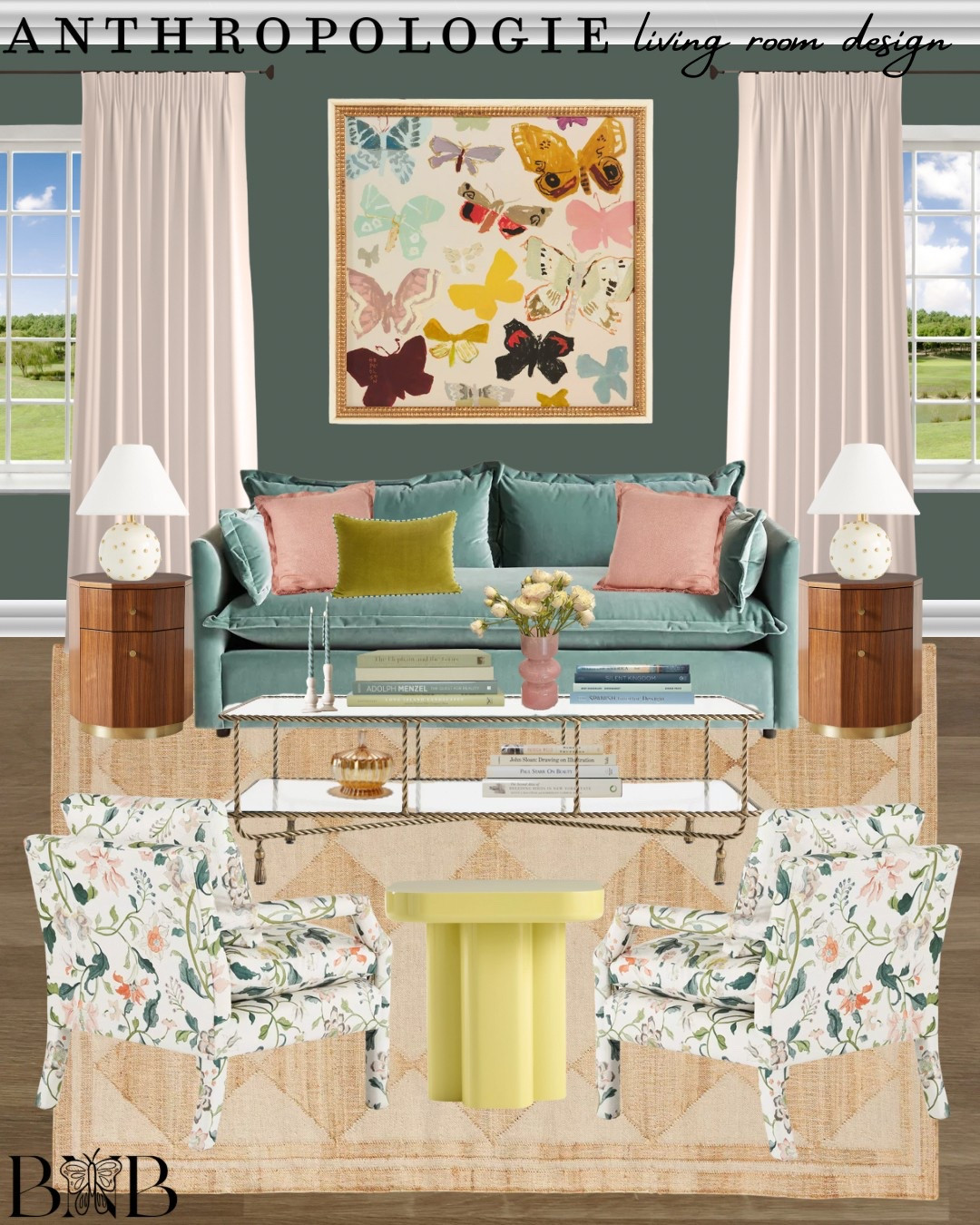 the first in my one brand design challenge mood boards ✨ Anthropologie’s home section is literally so amazing I could do every room with just their stuff! Excited to keep sharing interior design boards from different brands! 

#LTKHome #LTKSaleAlert