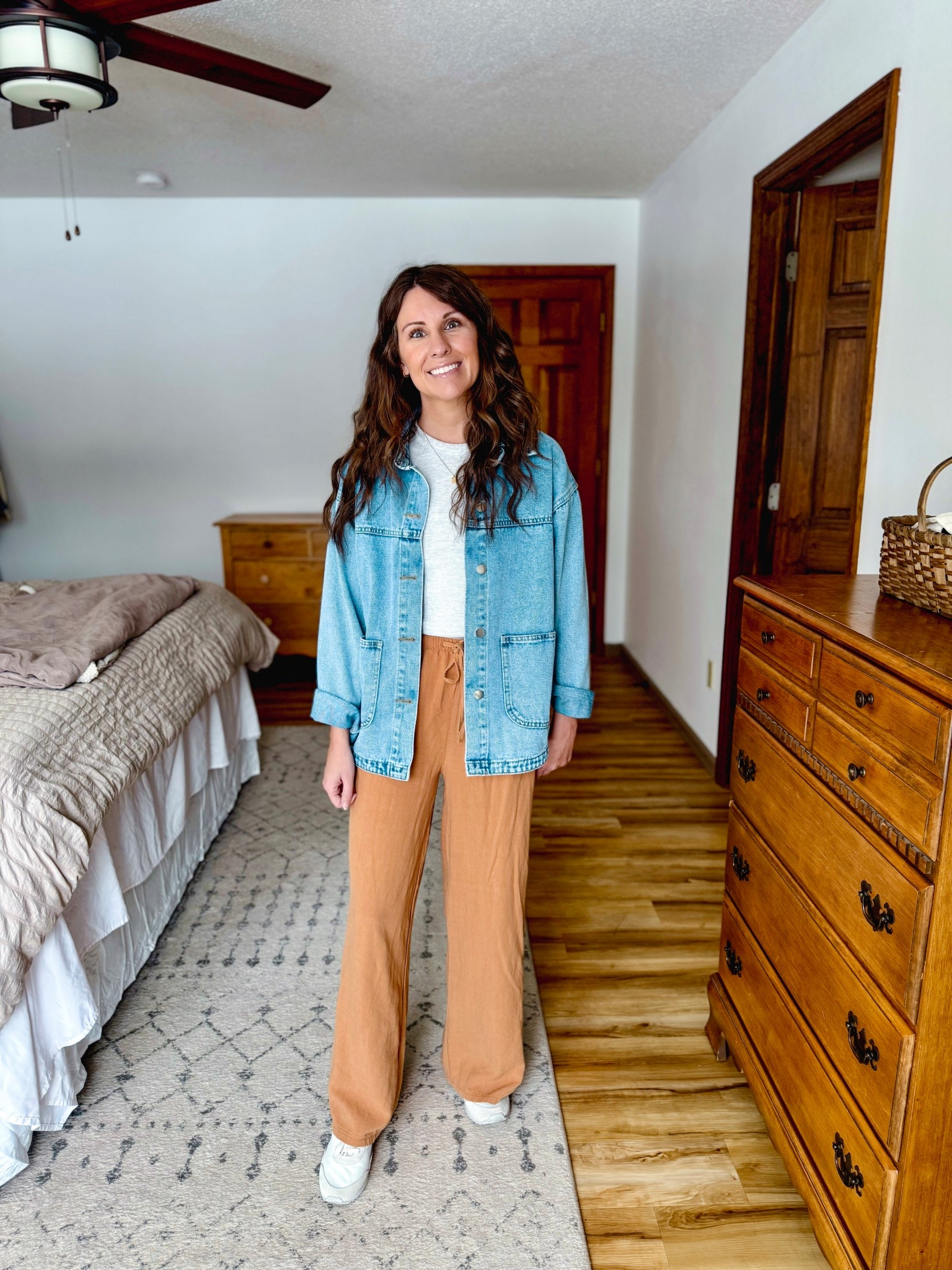 Xs in my denim coat, xs in the orange pants, Small in my tee.

My sneakers are size 6.5!



#LTKootd #LTKPetite #LTKgrwm