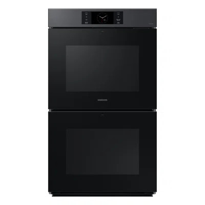 Samsung Bespoke 5.1 cu. ft. 7 Series Double Wall Oven with AI Camera, Flex Duo, and Steam Cook | Wayfair North America